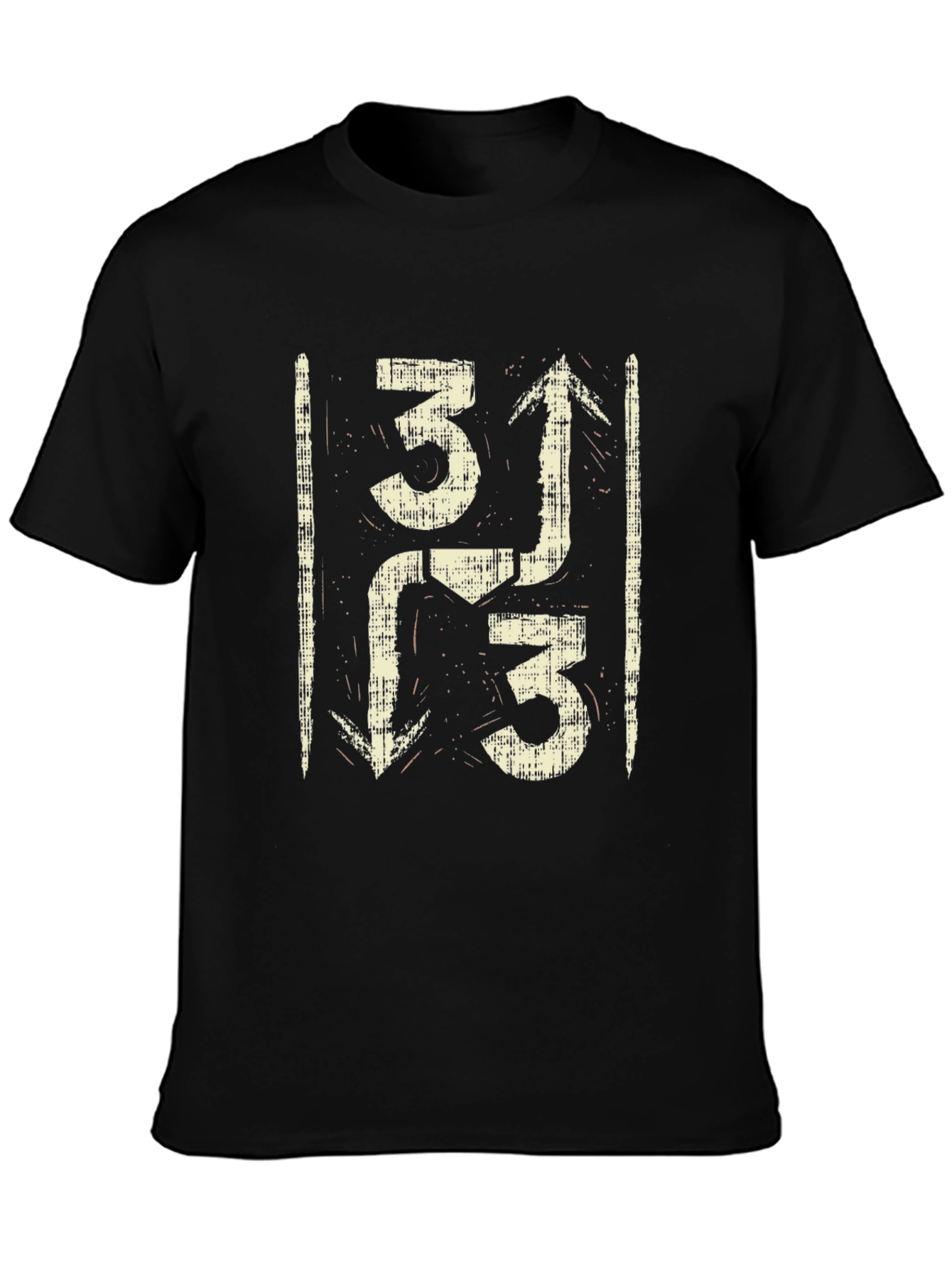 Retro 333 Graphic Tee - Unisex Soft Cotton Shirt