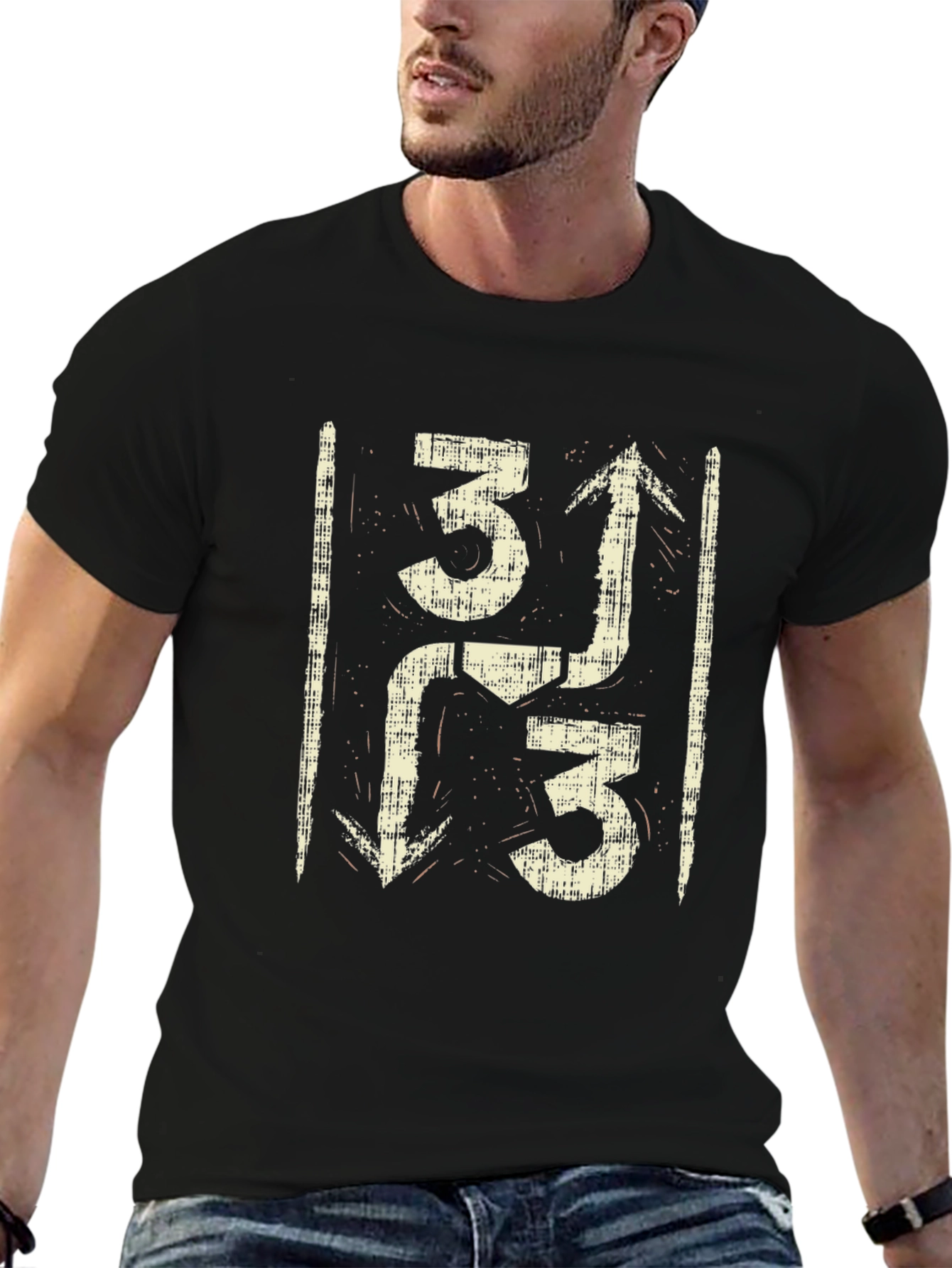 Retro 333 Graphic Tee - Unisex Soft Cotton Shirt
