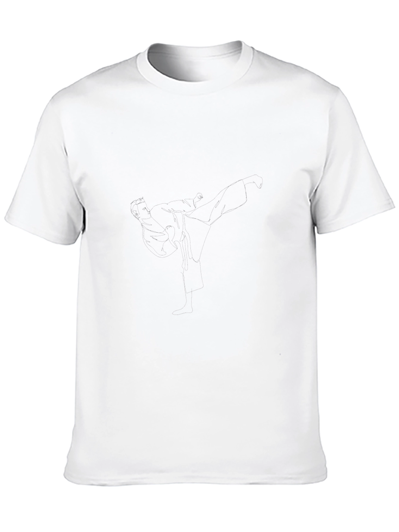Classic Black Crew Neck T-Shirt