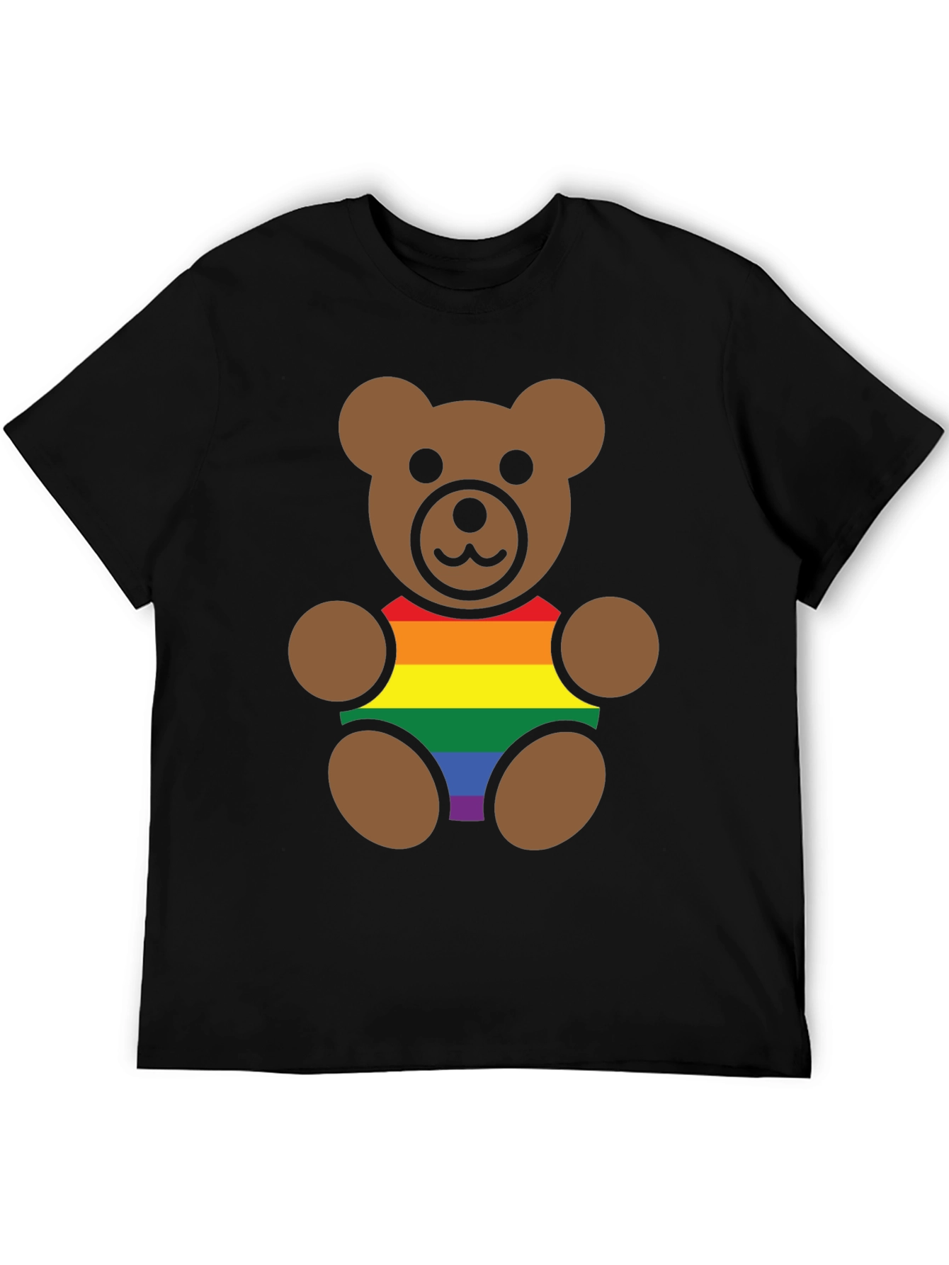 LGBT Pride Teddy Bear Graphic T-Shirt