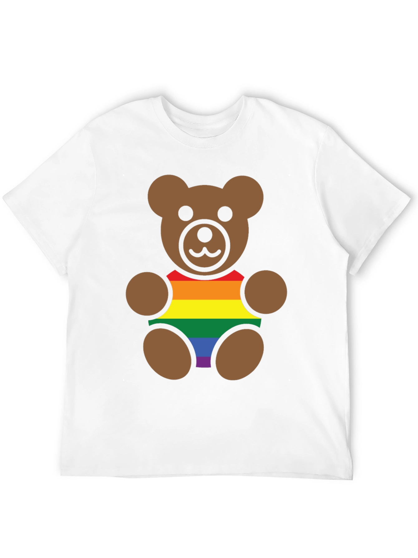 LGBT Pride Teddy Bear Graphic T-Shirt