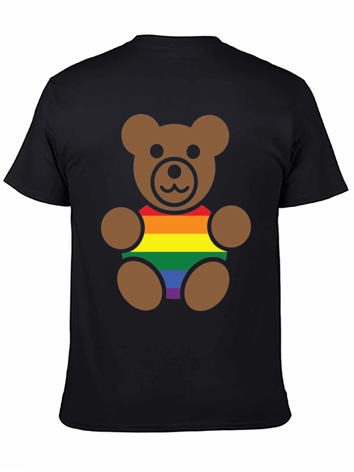 LGBT Pride Teddy Bear Graphic T-Shirt
