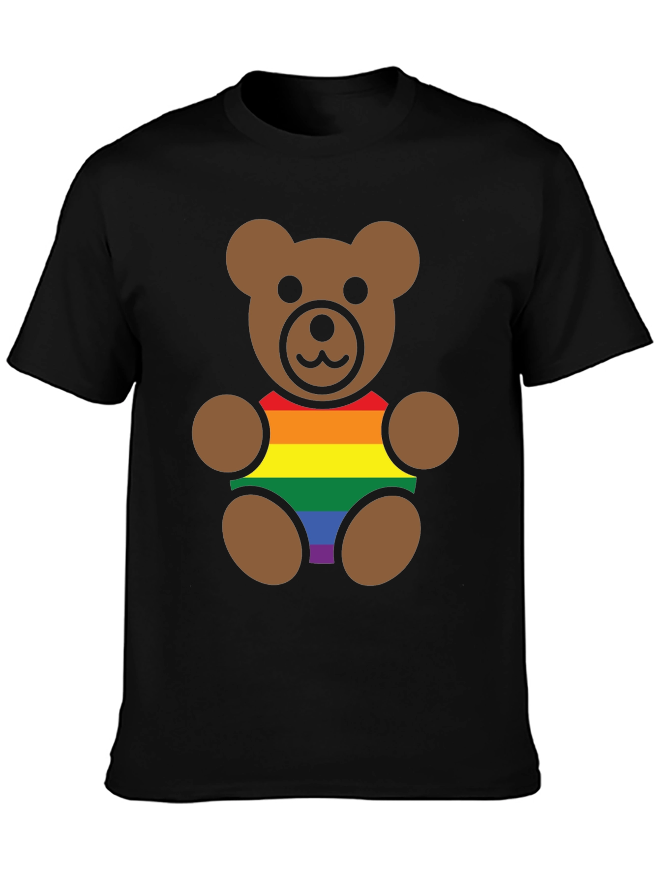 LGBT Pride Teddy Bear Graphic T-Shirt