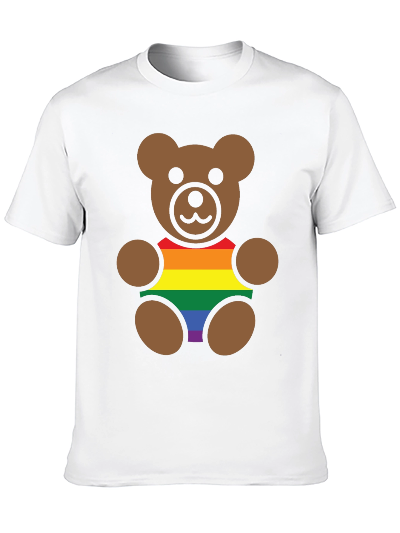 LGBT Pride Teddy Bear Graphic T-Shirt