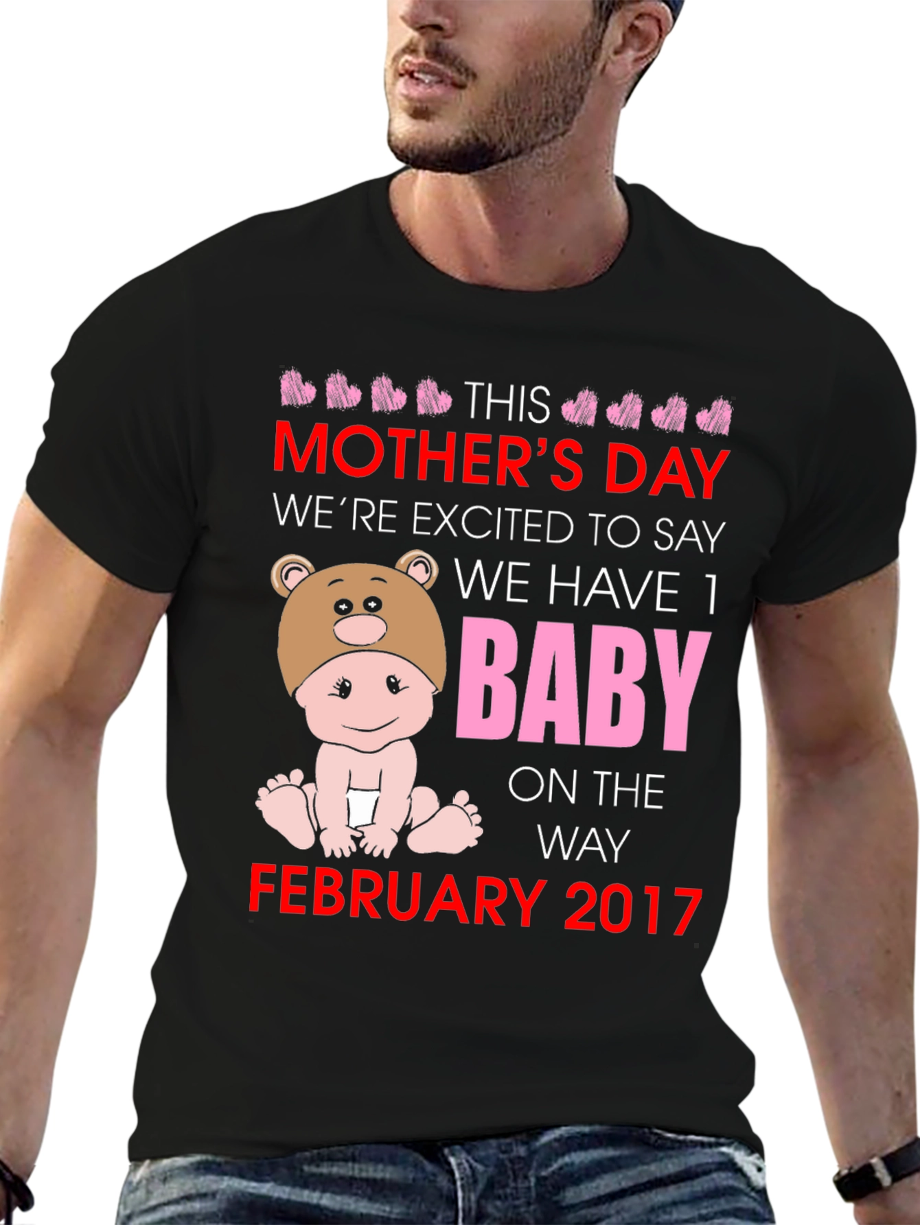 Mothers Day Pregnancy Announcement T-Shirt