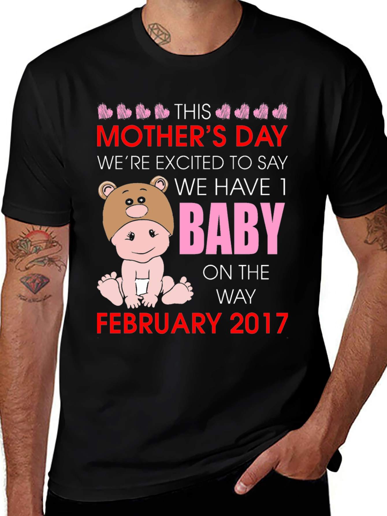 Mothers Day Pregnancy Announcement T-Shirt