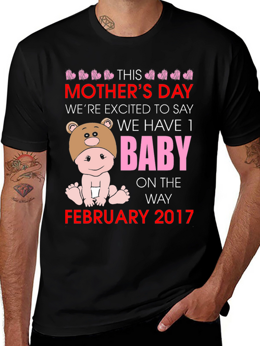 Mothers Day Pregnancy Announcement T-Shirt