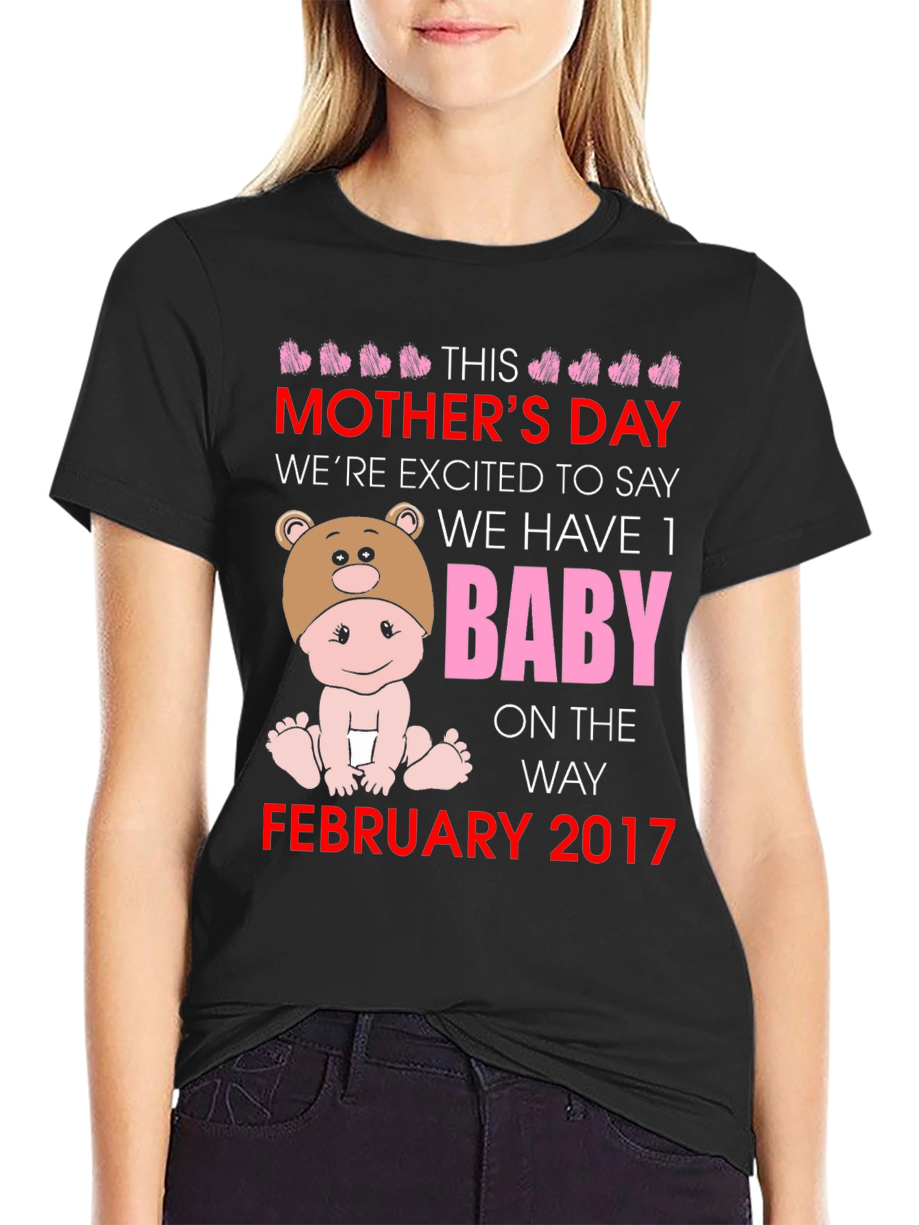 Mothers Day Pregnancy Announcement T-Shirt