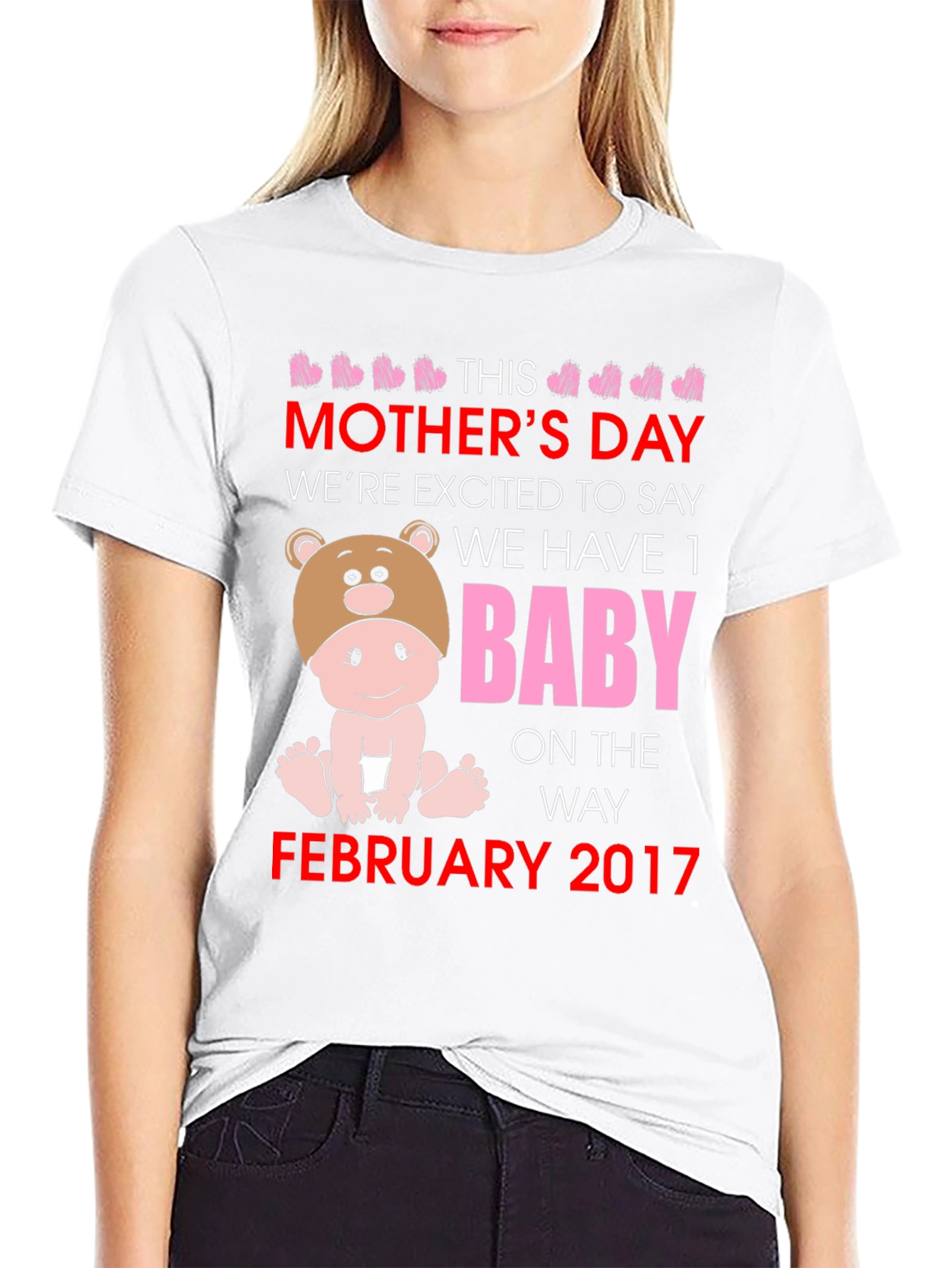 Mothers Day Pregnancy Announcement T-Shirt