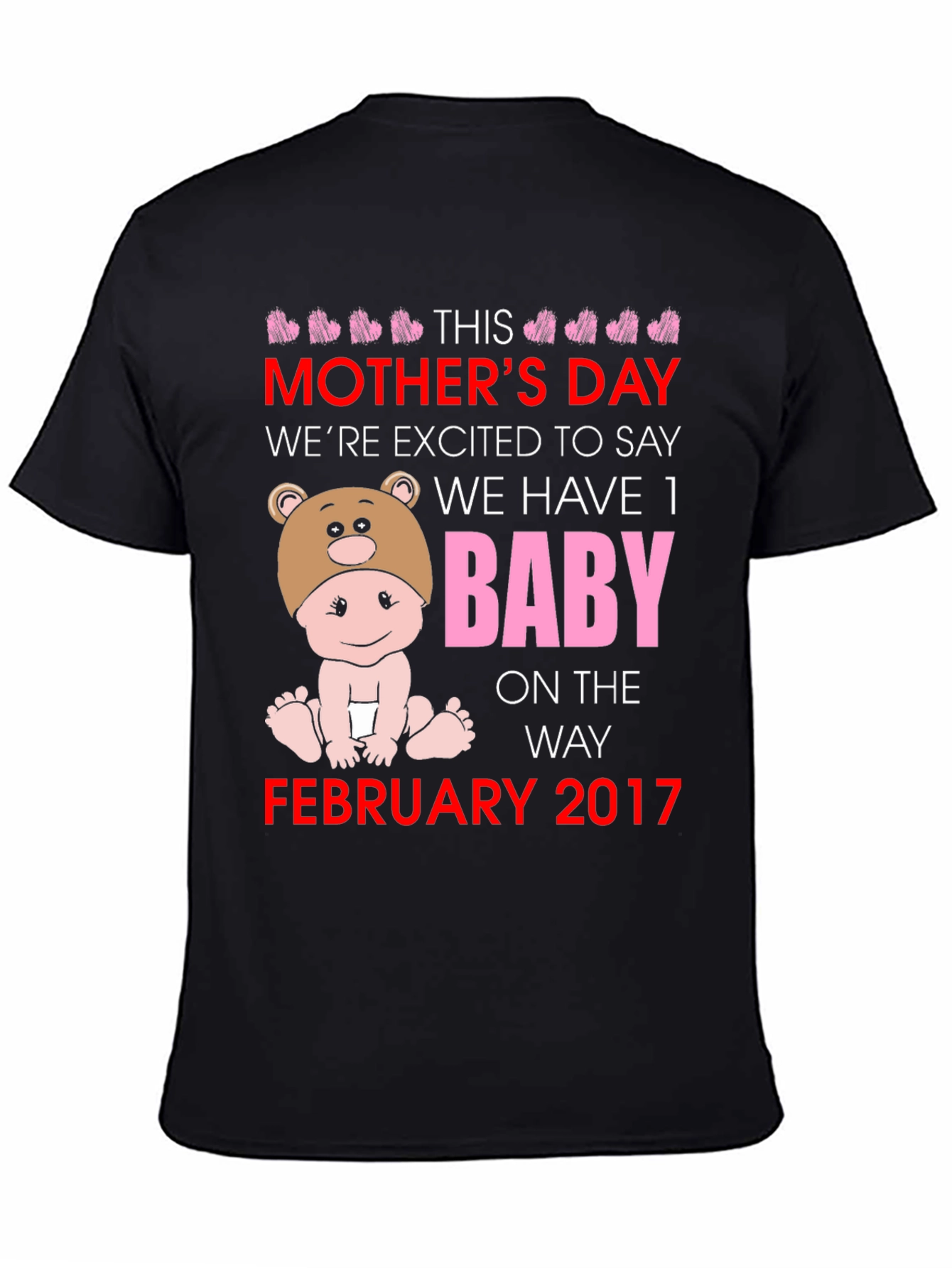 Mothers Day Pregnancy Announcement T-Shirt