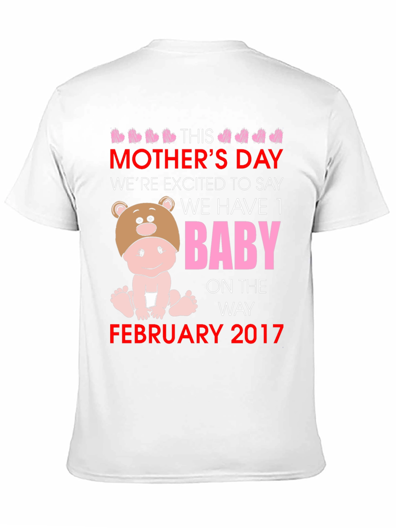 Mothers Day Pregnancy Announcement T-Shirt