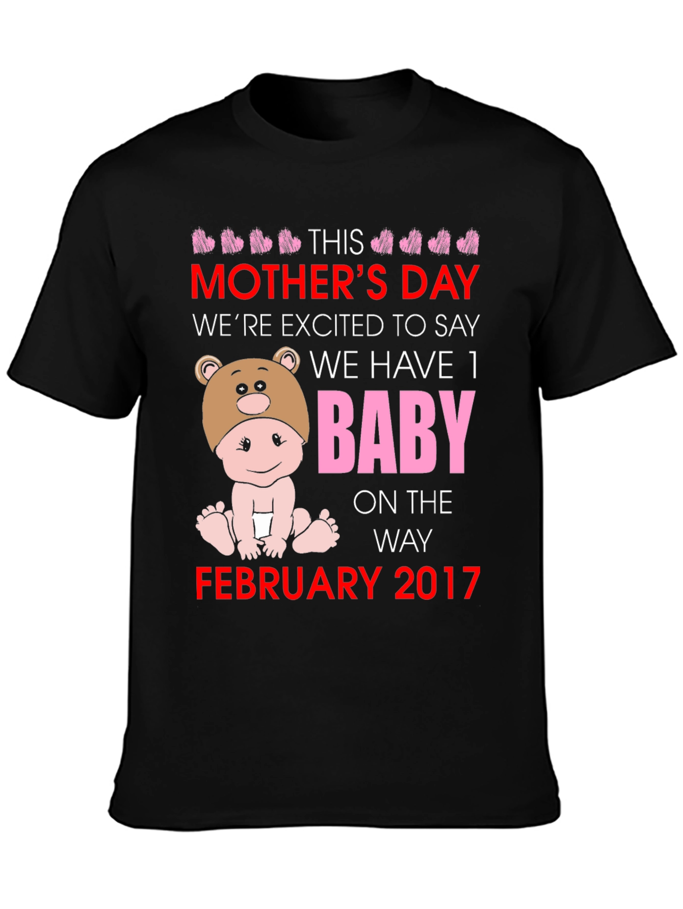 Mothers Day Pregnancy Announcement T-Shirt