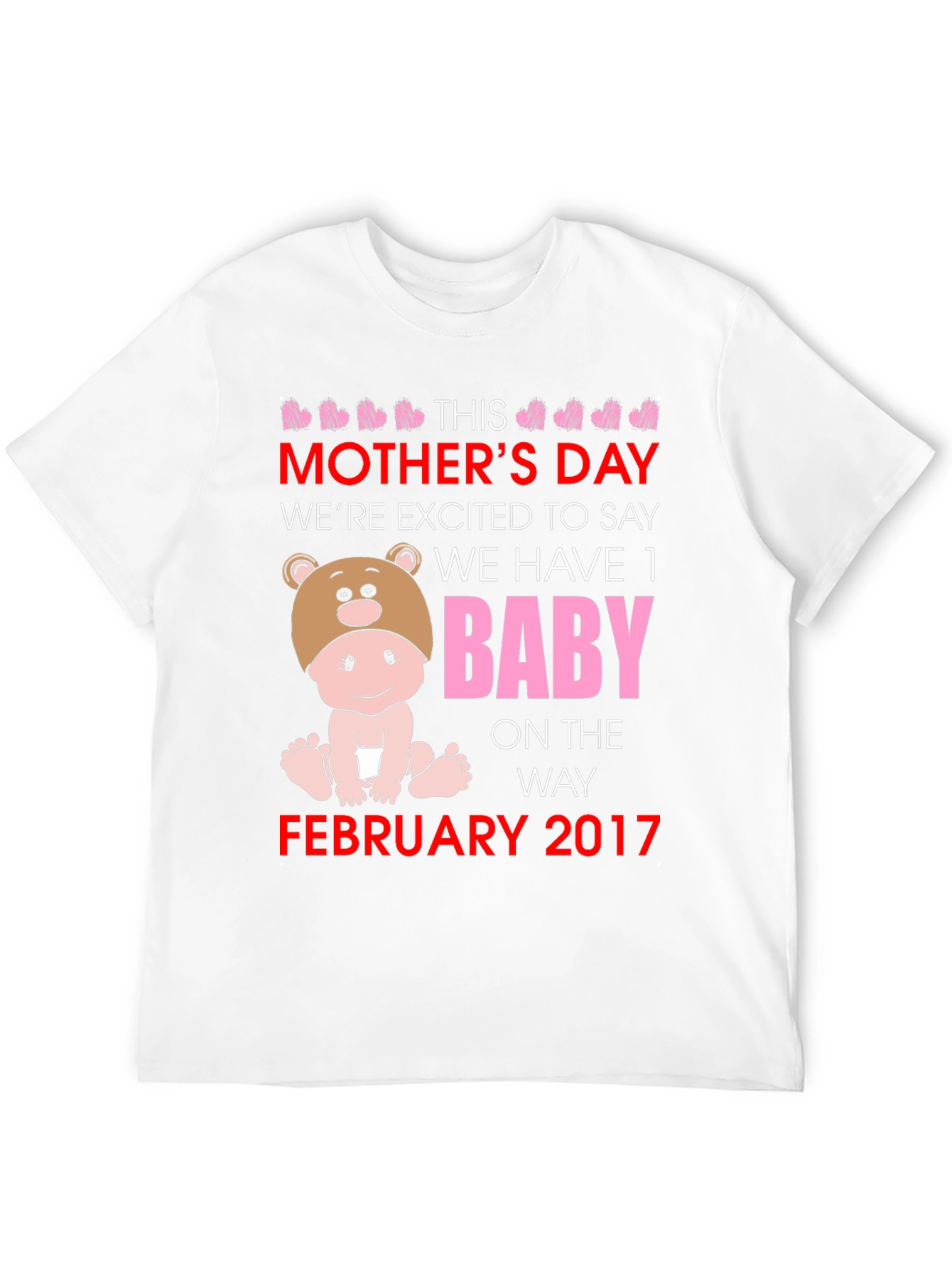 Mothers Day Pregnancy Announcement T-Shirt