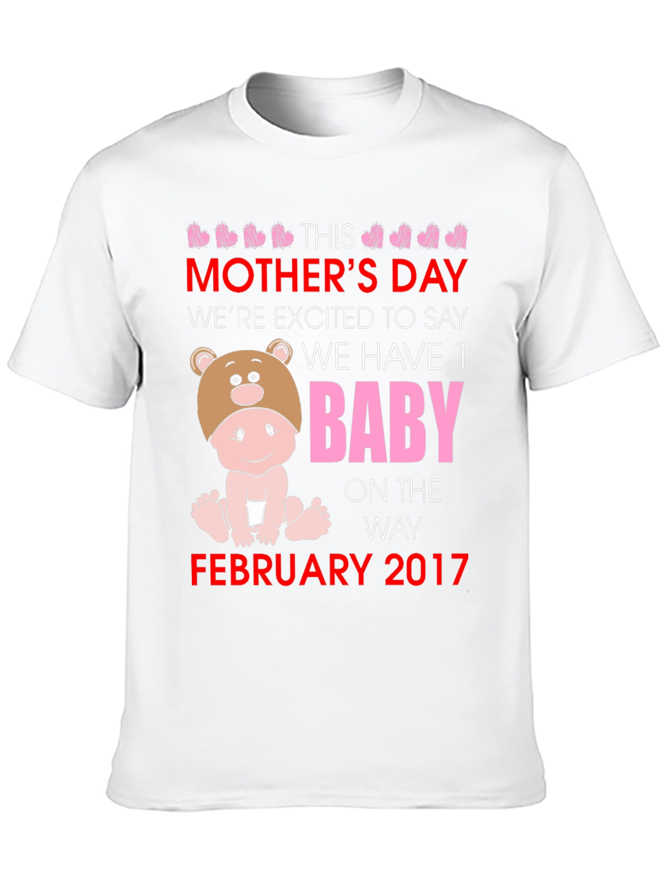 Mothers Day Pregnancy Announcement T-Shirt