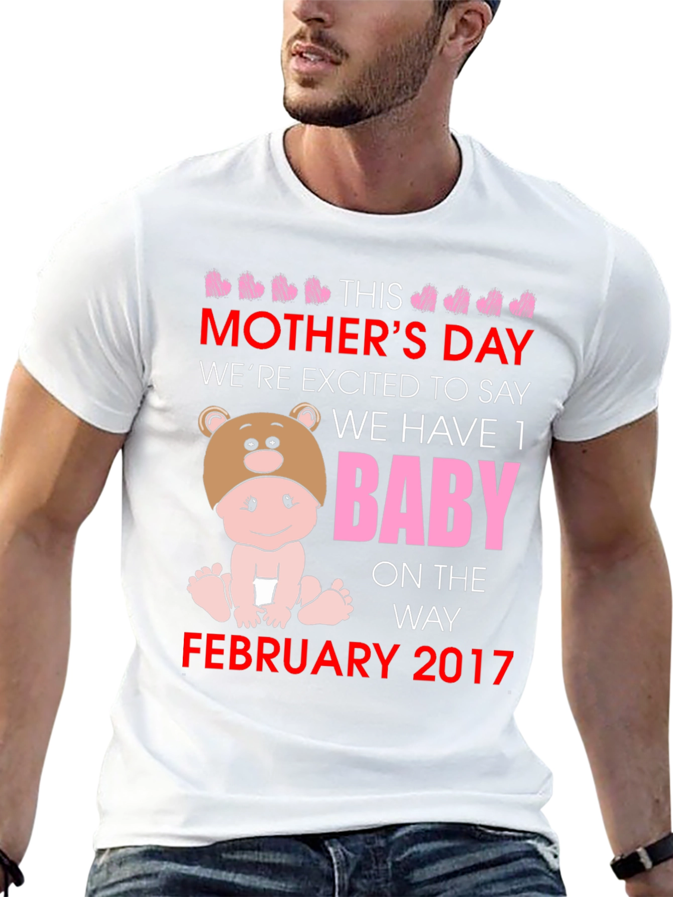 Mothers Day Pregnancy Announcement T-Shirt