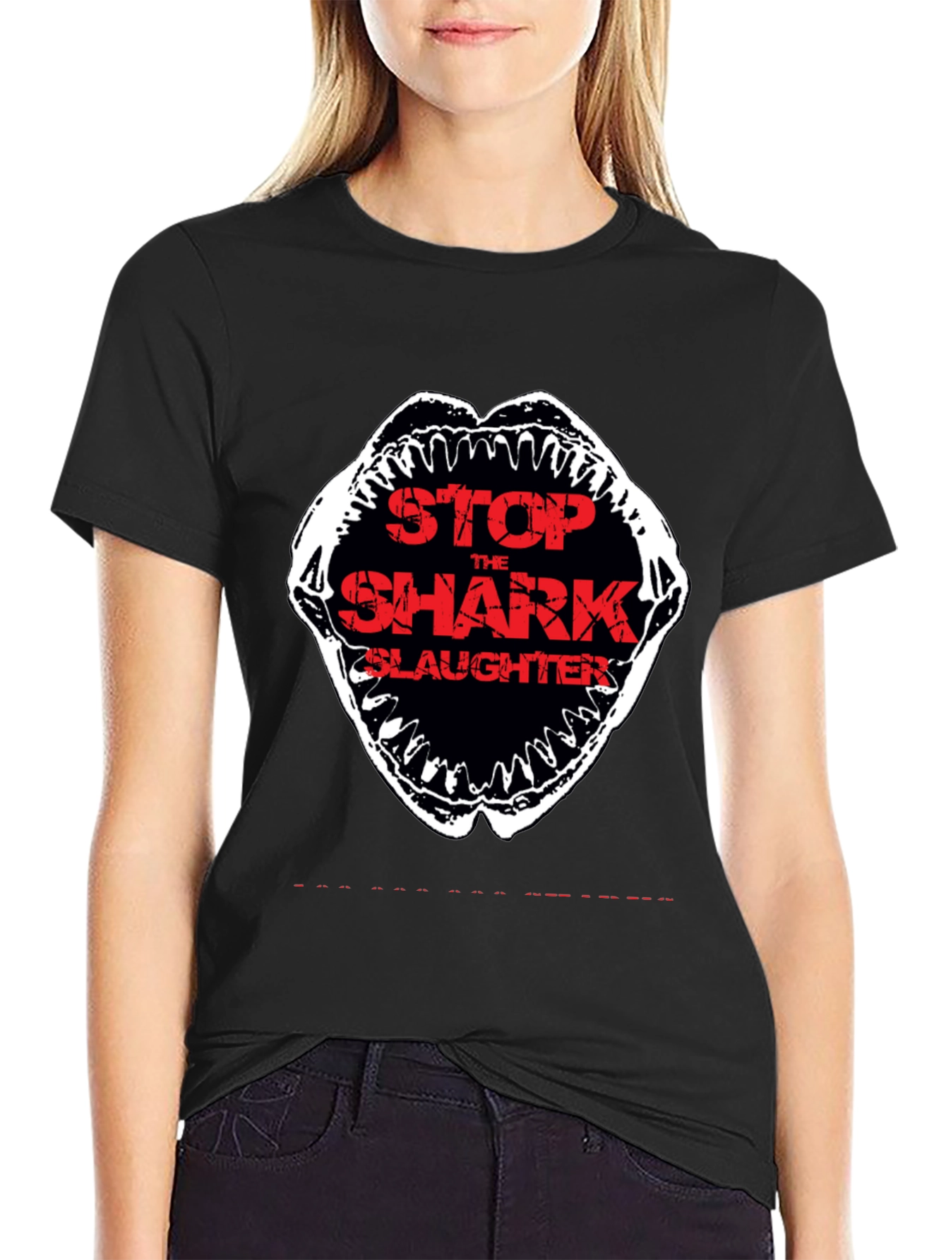 Stop Shark Slaughter Graphic Tee