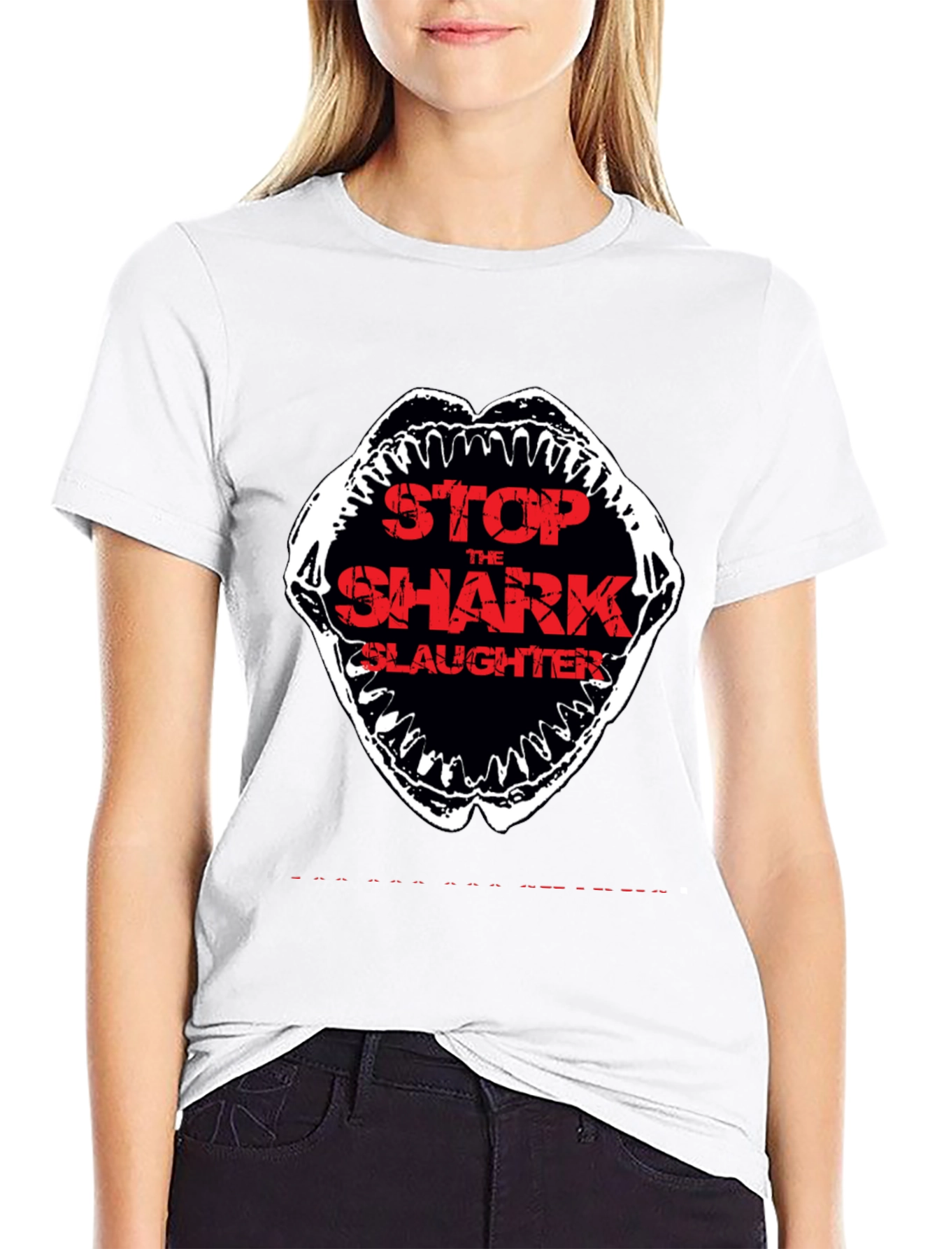 Stop Shark Slaughter Graphic Tee