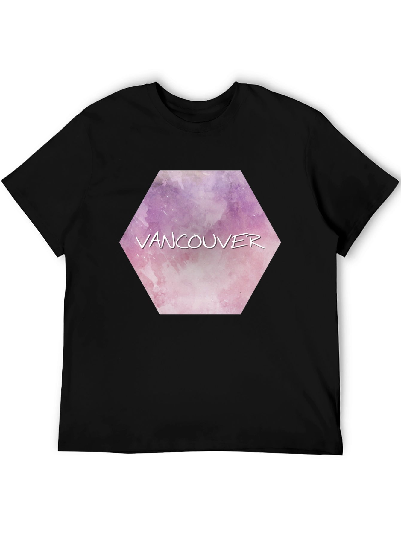 Vancouver Graphic Tee - Mens Black T-Shirt