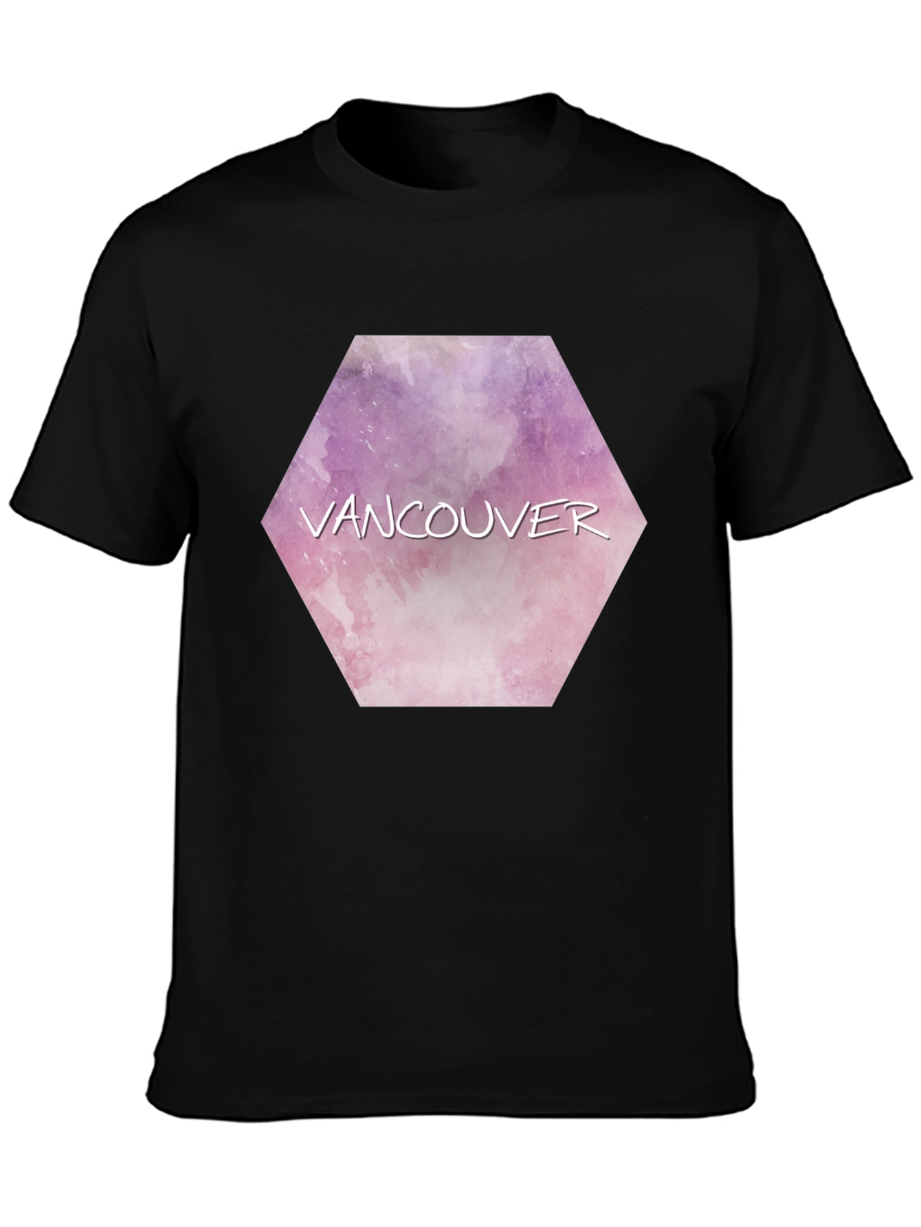 Vancouver Graphic Tee - Mens Black T-Shirt