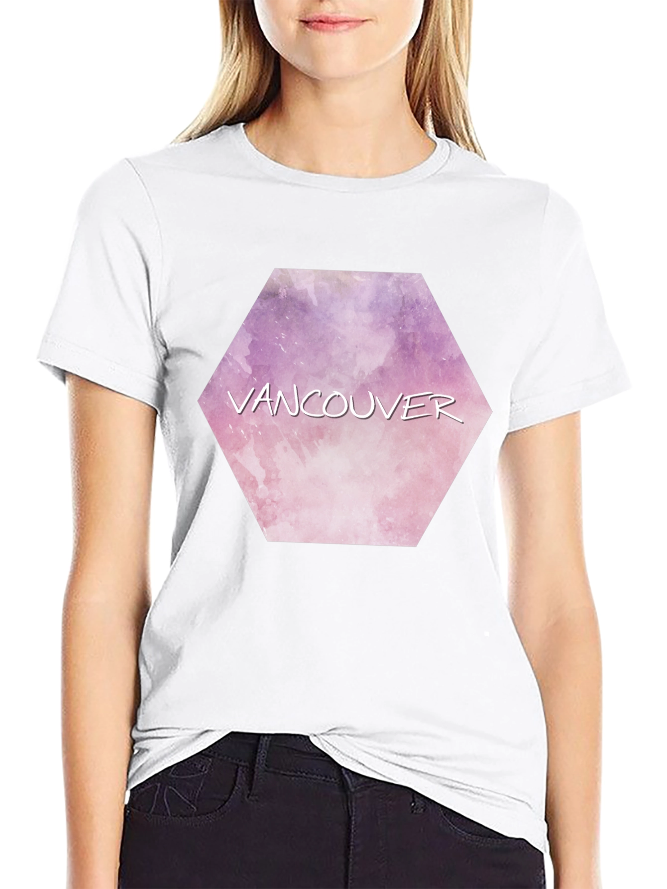 Vancouver Graphic Tee - Mens Black T-Shirt