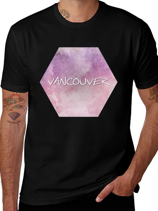 Vancouver Graphic Tee - Mens Black T-Shirt
