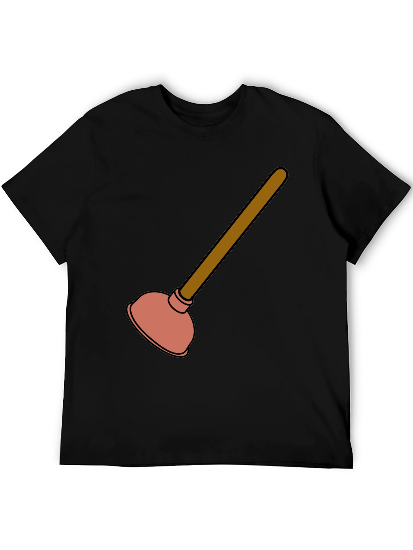Funny Plunger Graphic T-Shirt