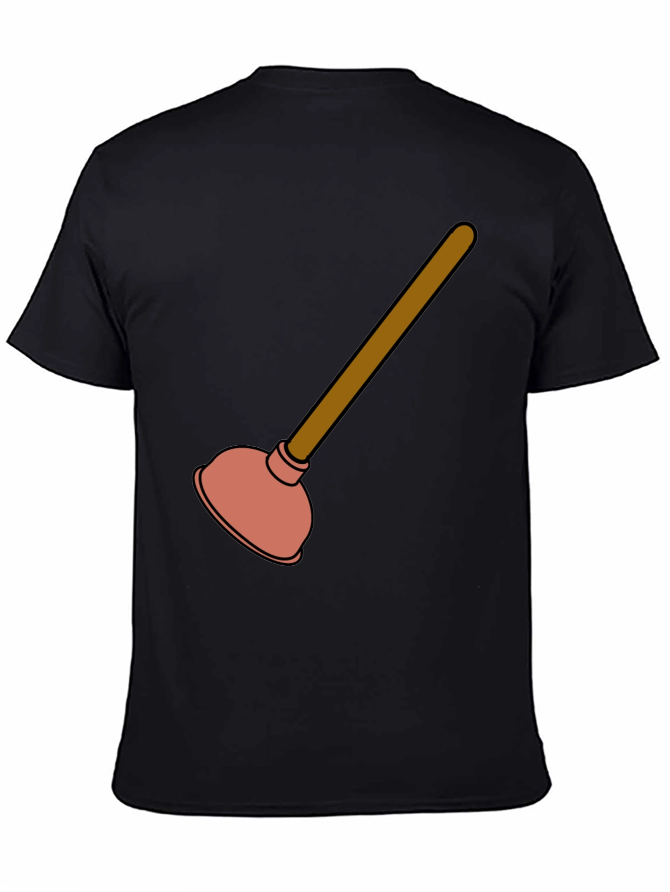 Funny Plunger Graphic T-Shirt