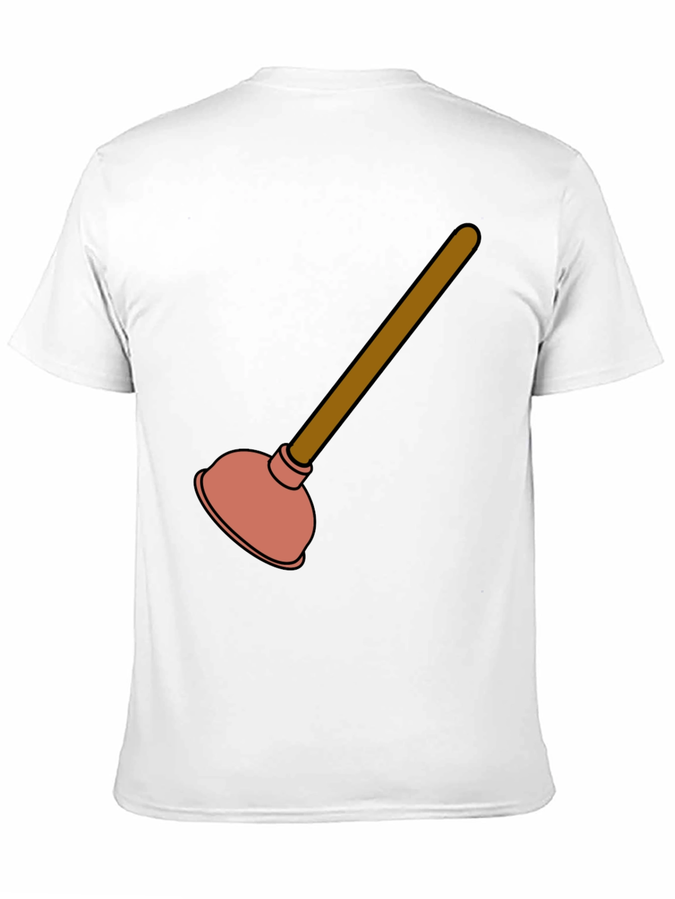 Funny Plunger Graphic T-Shirt