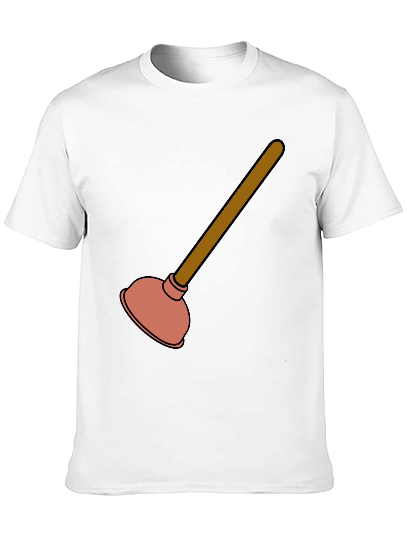 Funny Plunger Graphic T-Shirt