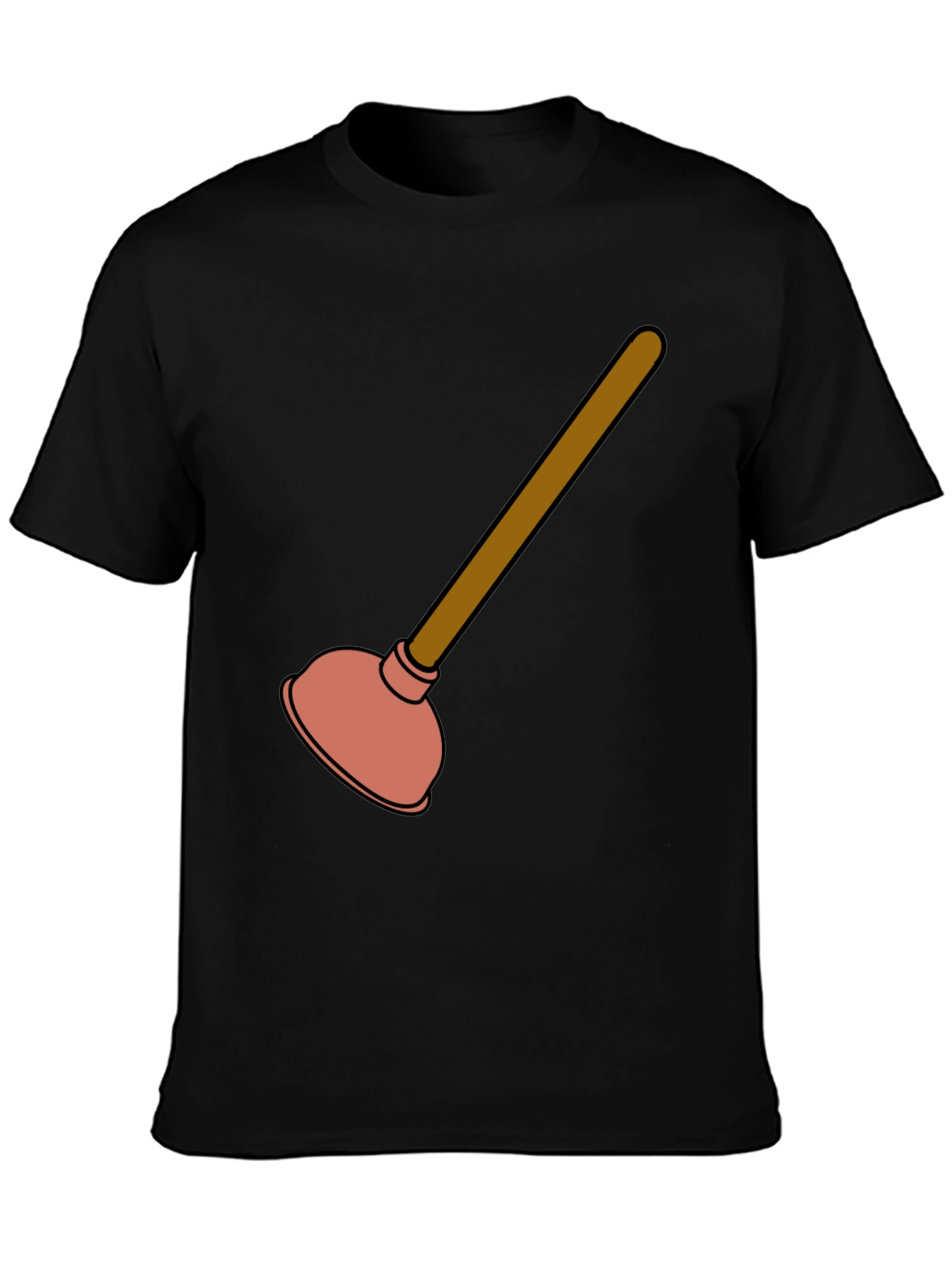 Funny Plunger Graphic T-Shirt