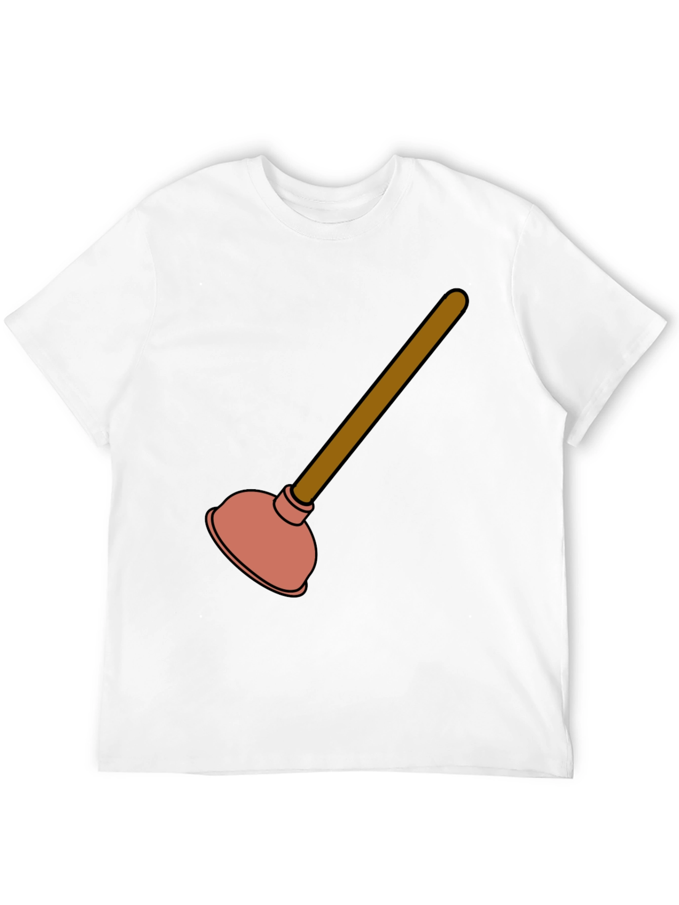 Funny Plunger Graphic T-Shirt