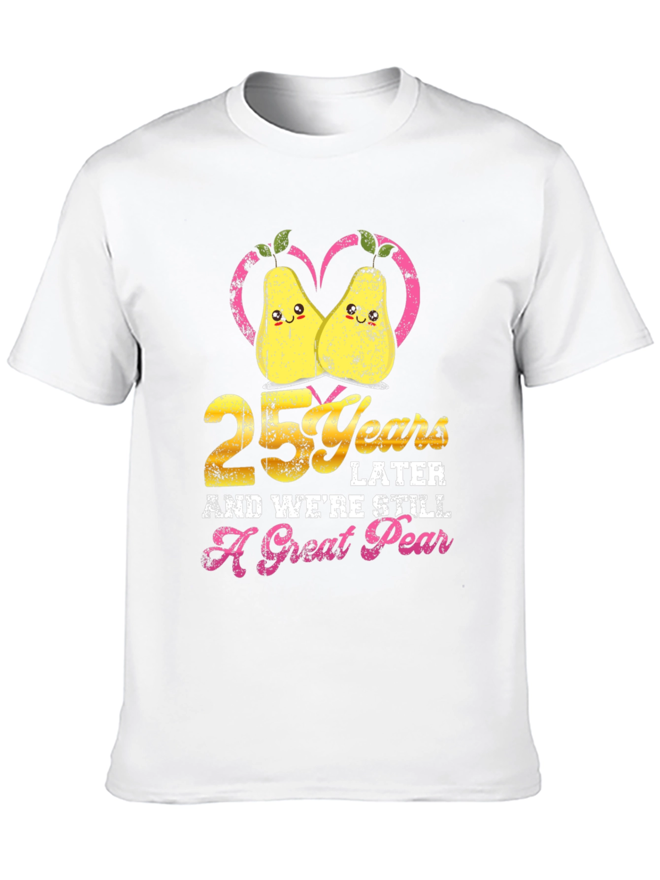 25th Anniversary T-Shirt - A Great Pear