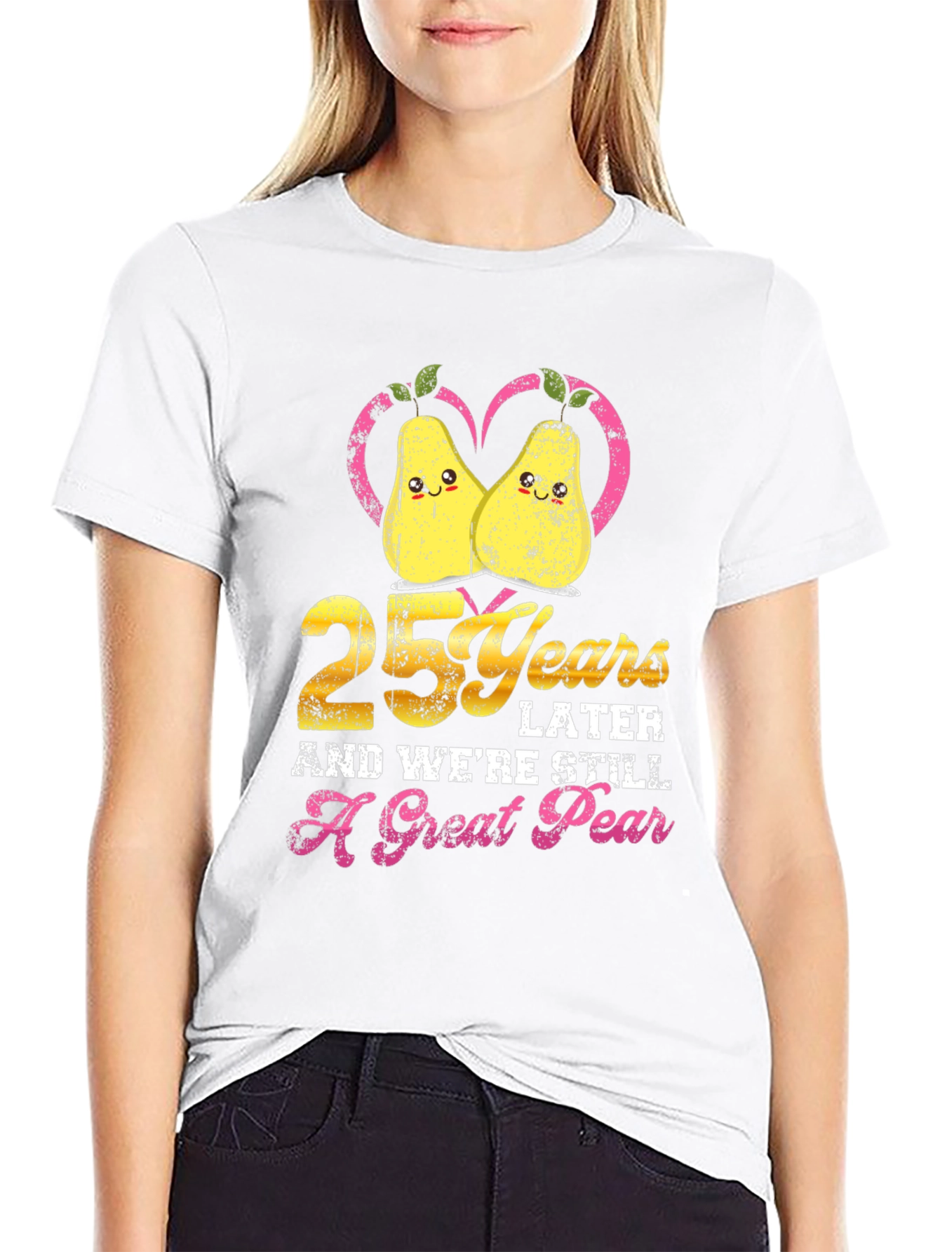25th Anniversary T-Shirt - A Great Pear