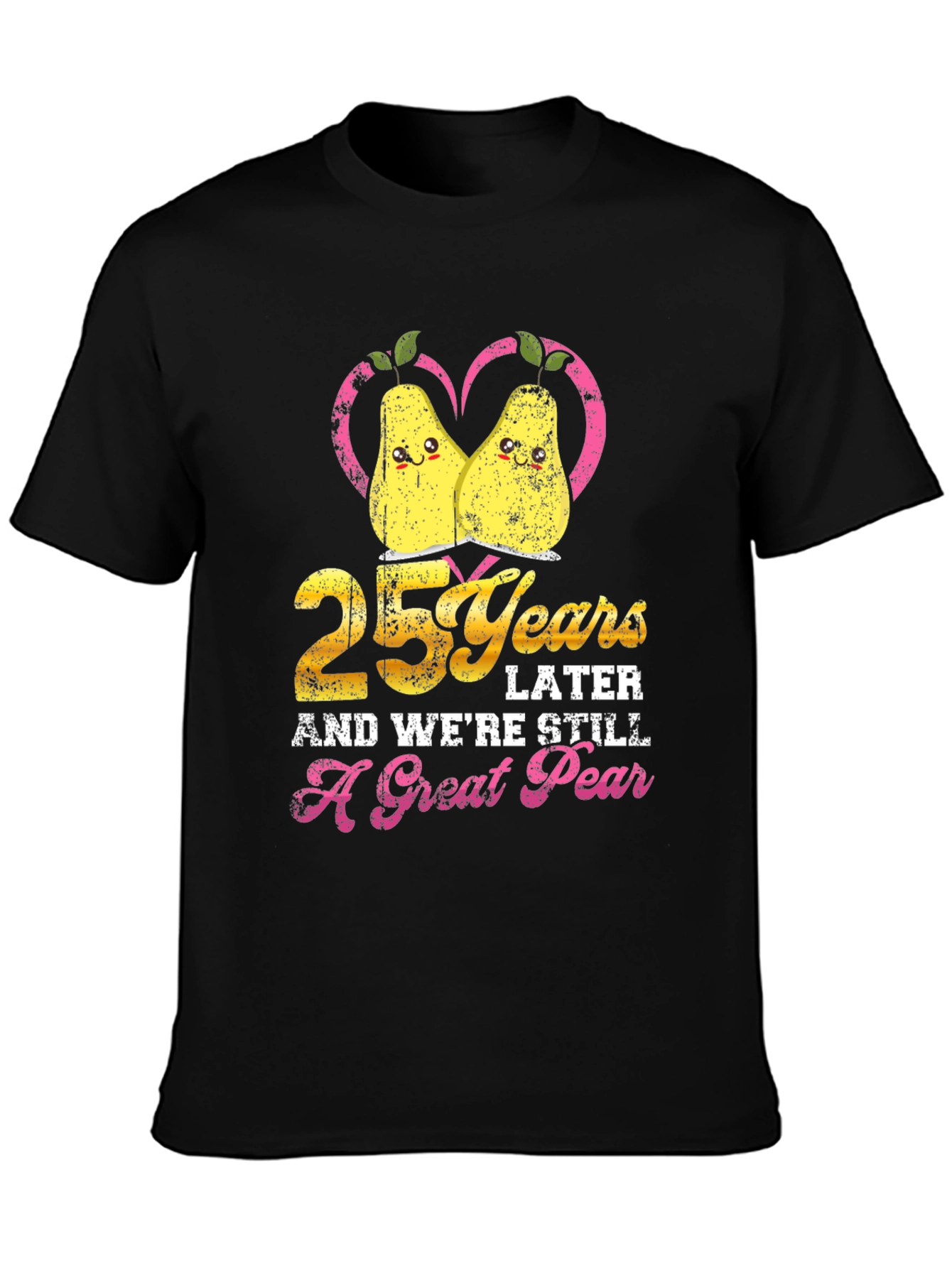 25th Anniversary T-Shirt - A Great Pear