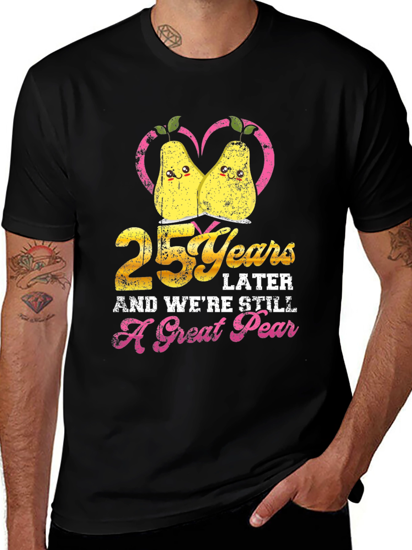 25th Anniversary T-Shirt - A Great Pear