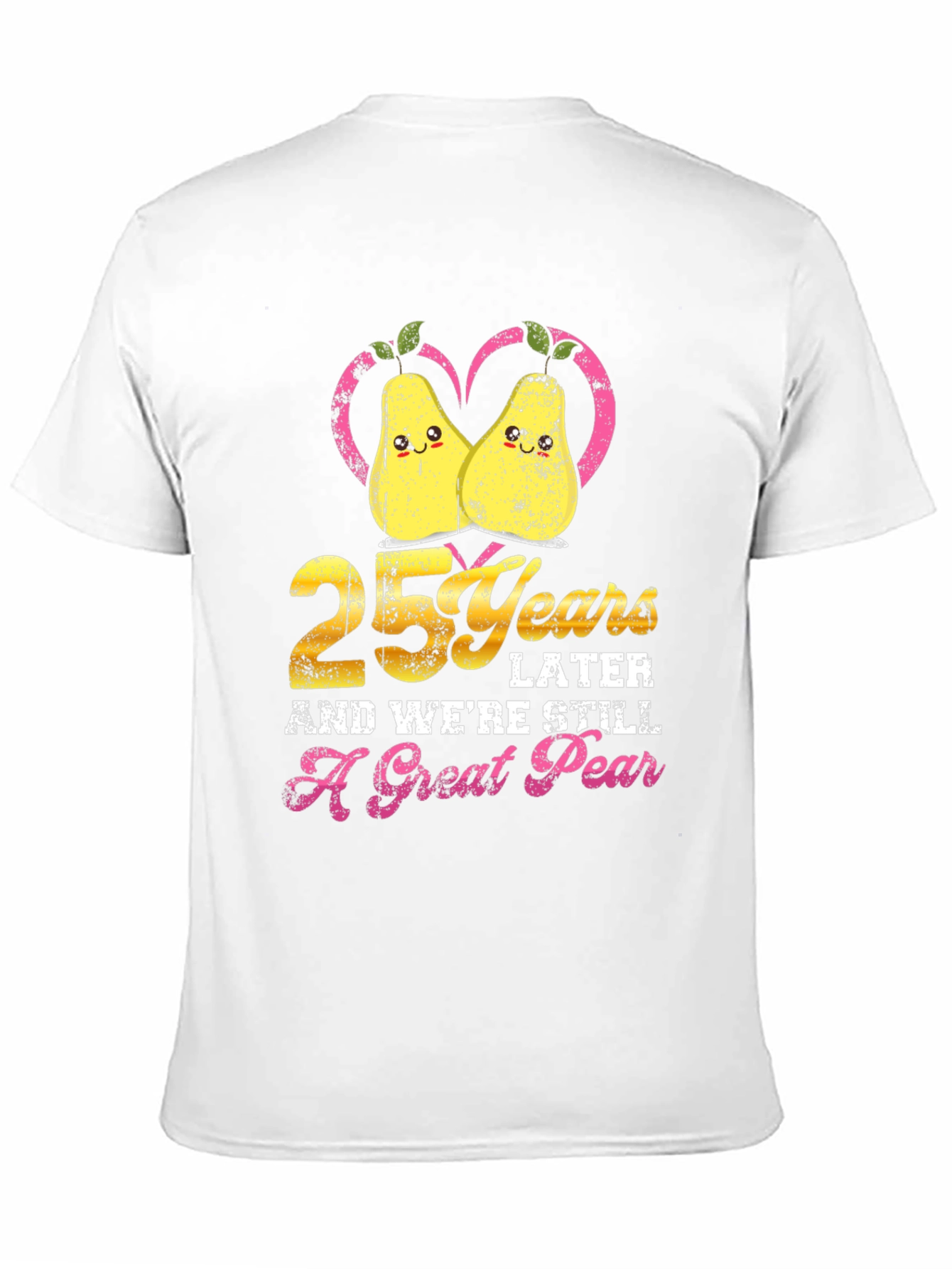 25th Anniversary T-Shirt - A Great Pear