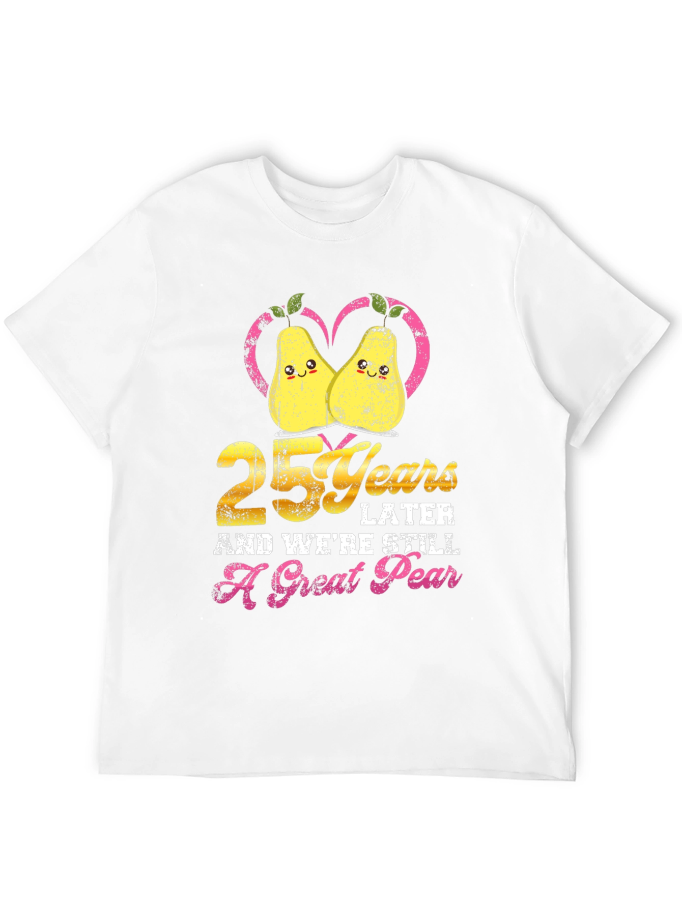 25th Anniversary T-Shirt - A Great Pear