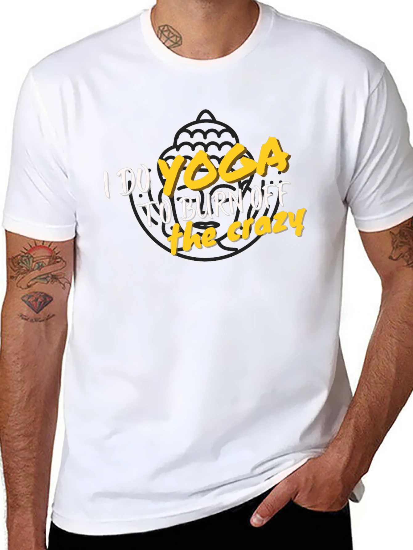 Yoga Burn Off the Crazy T-Shirt
