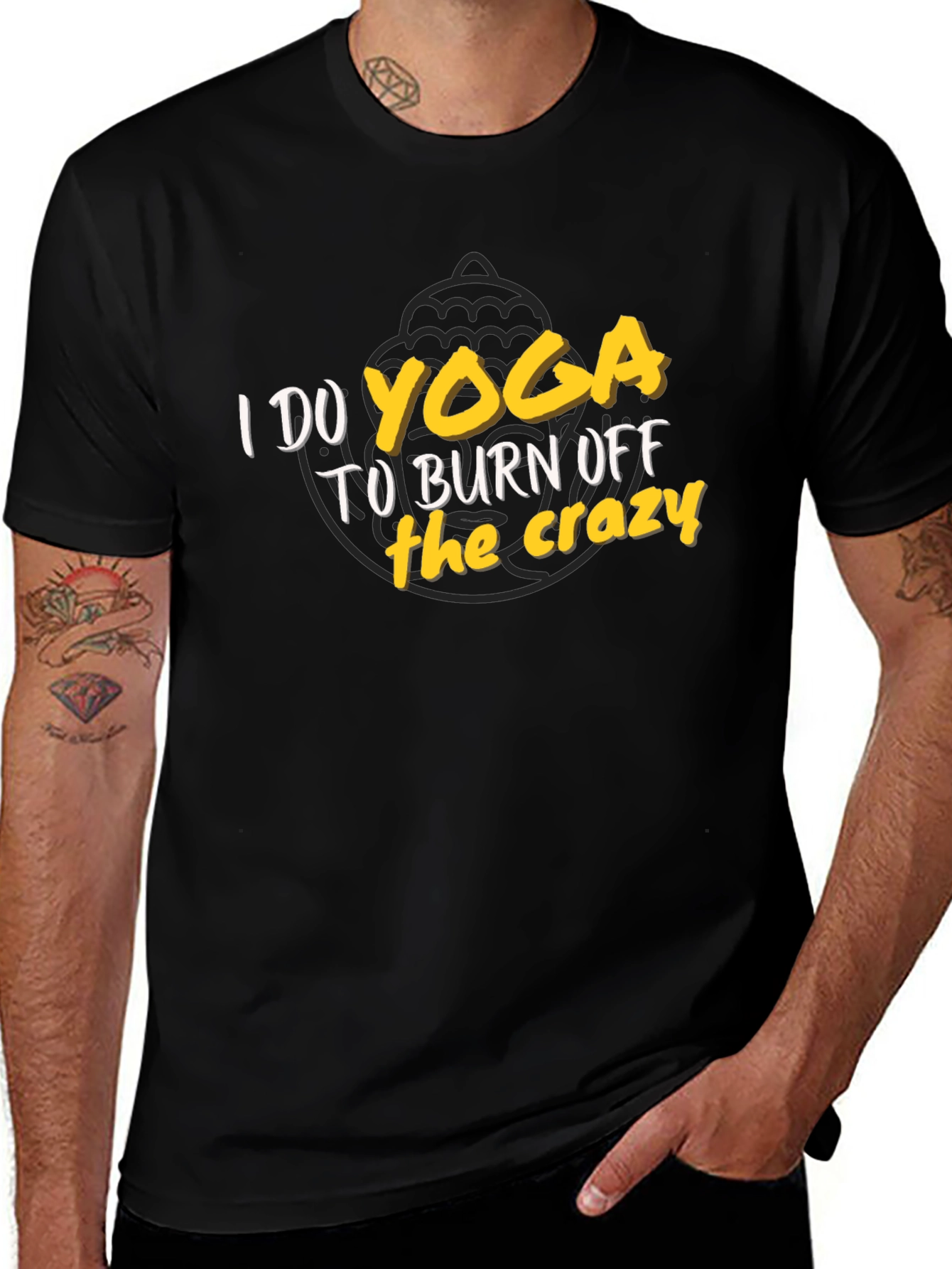 Yoga Burn Off the Crazy T-Shirt