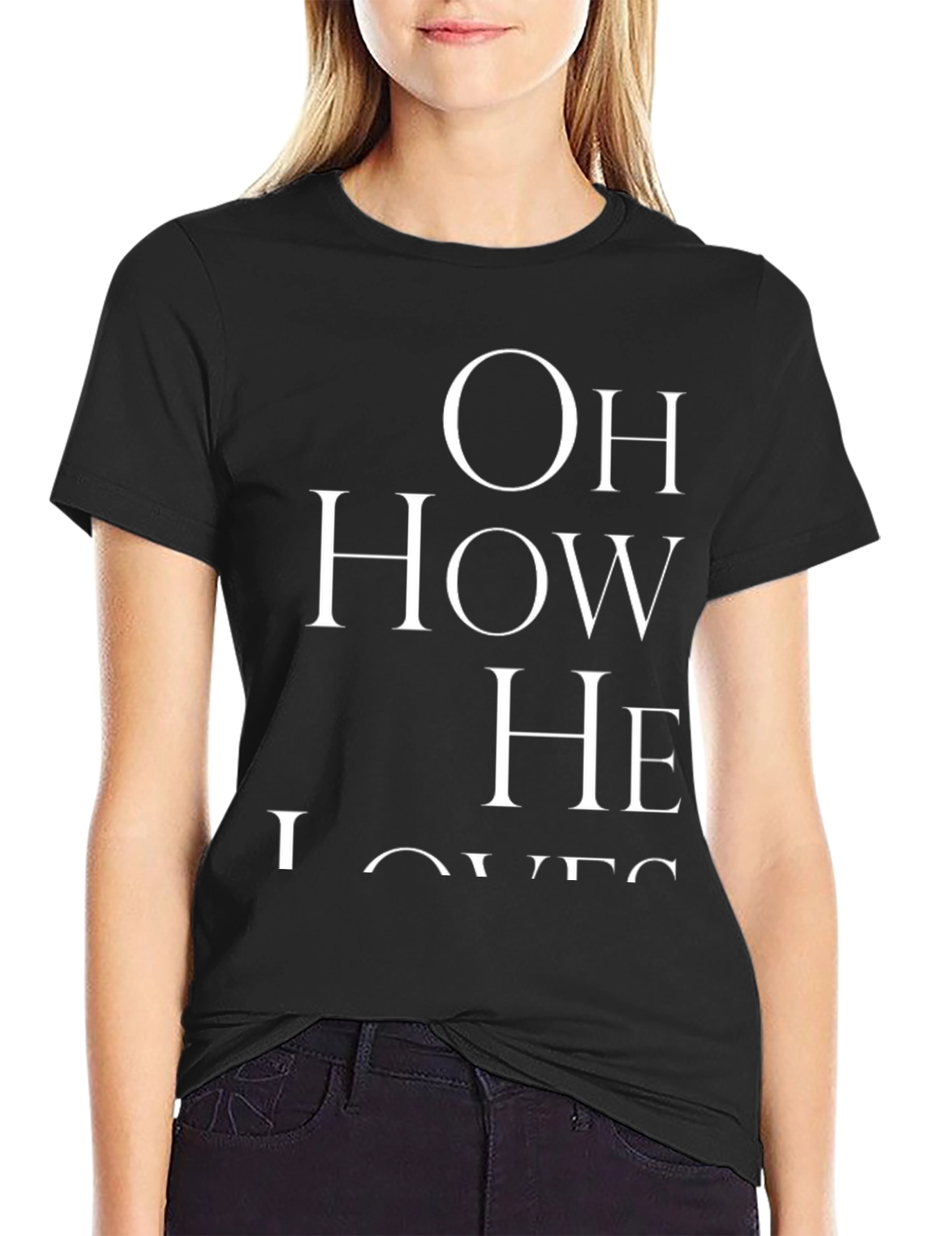 Oh How He Loves T-Shirt - Christian Apparel