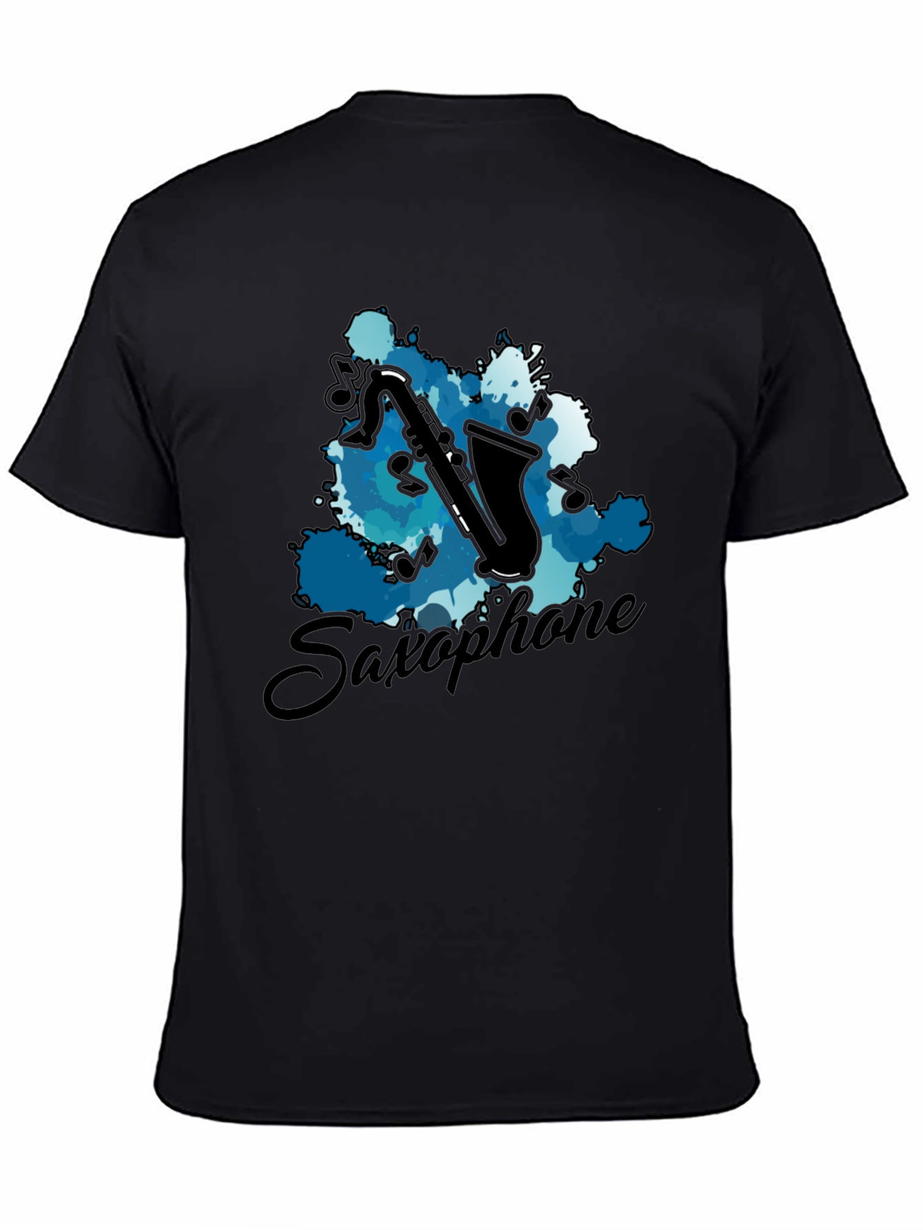 Saxophone Music T-Shirt - Artistic Instrument Tee