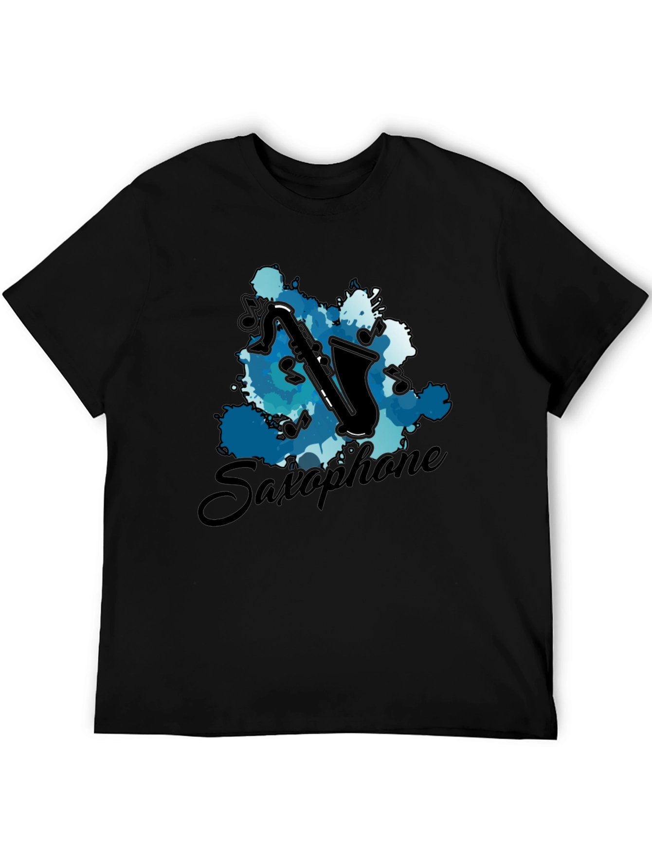 Saxophone Music T-Shirt - Artistic Instrument Tee
