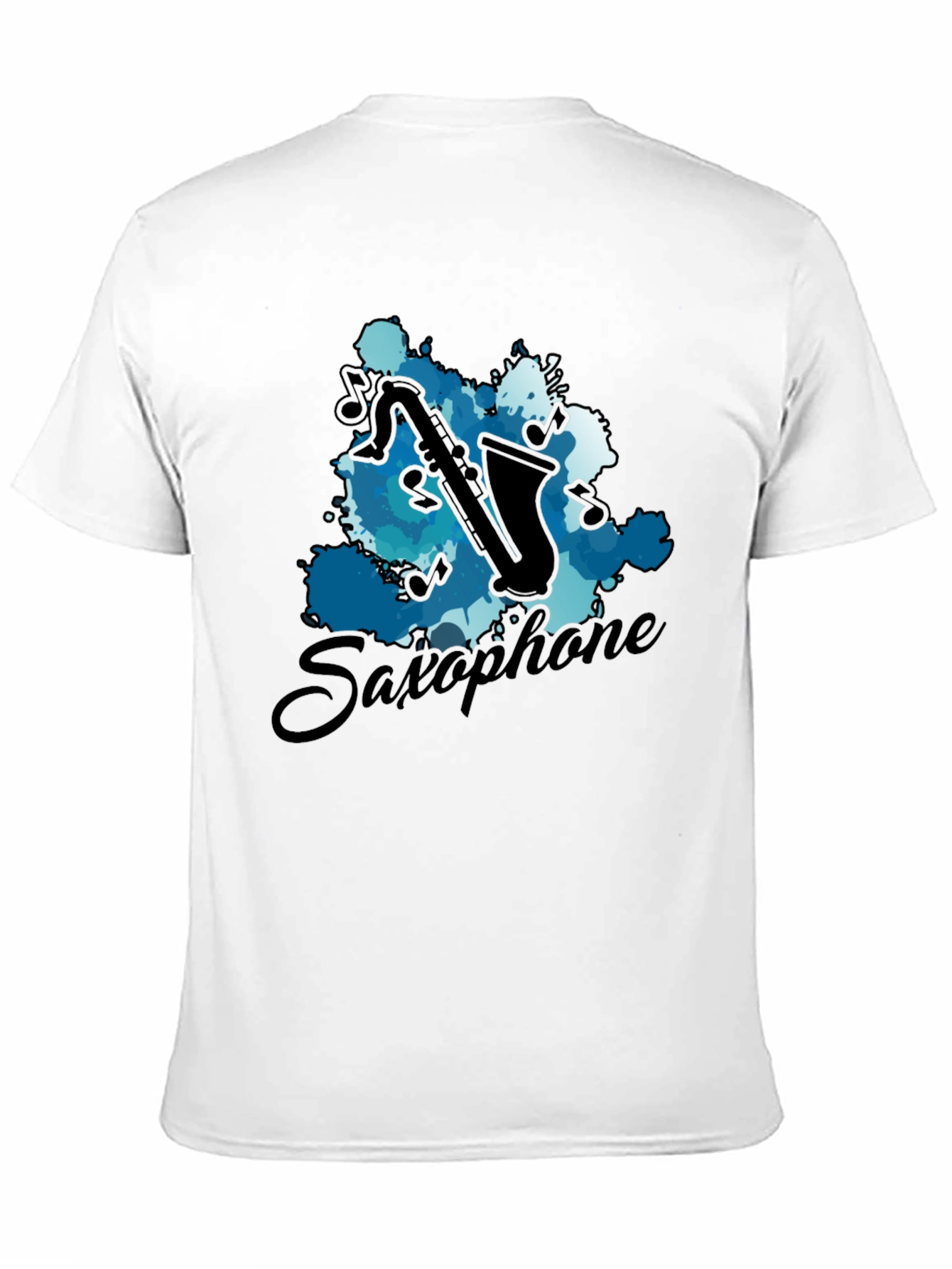 Saxophone Music T-Shirt - Artistic Instrument Tee