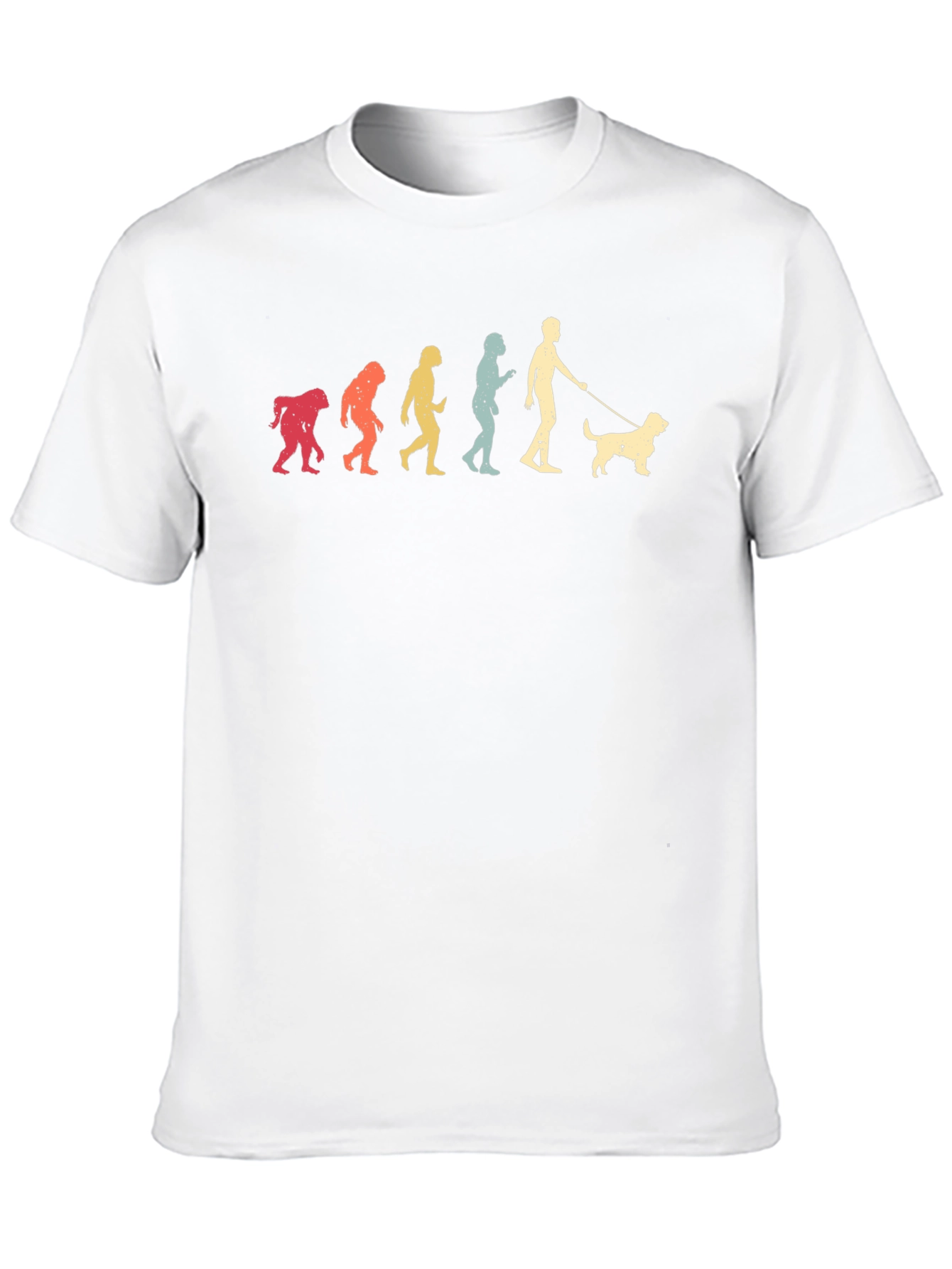 Dog Evolution T-Shirt - Black