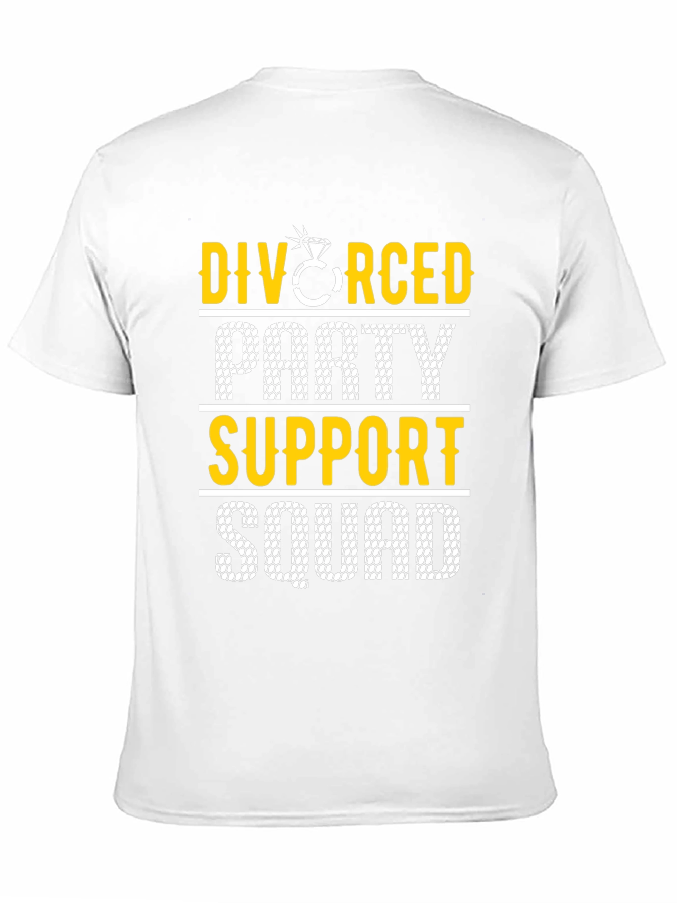 Divorced Party Support Squad Graphic Tee