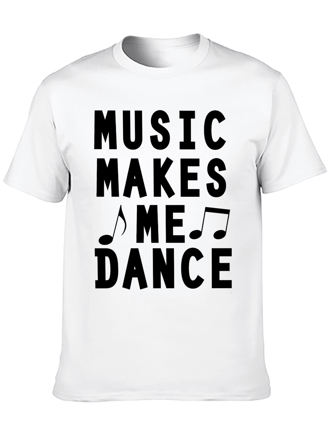 Music Makes Me Dance Graphic T-Shirt