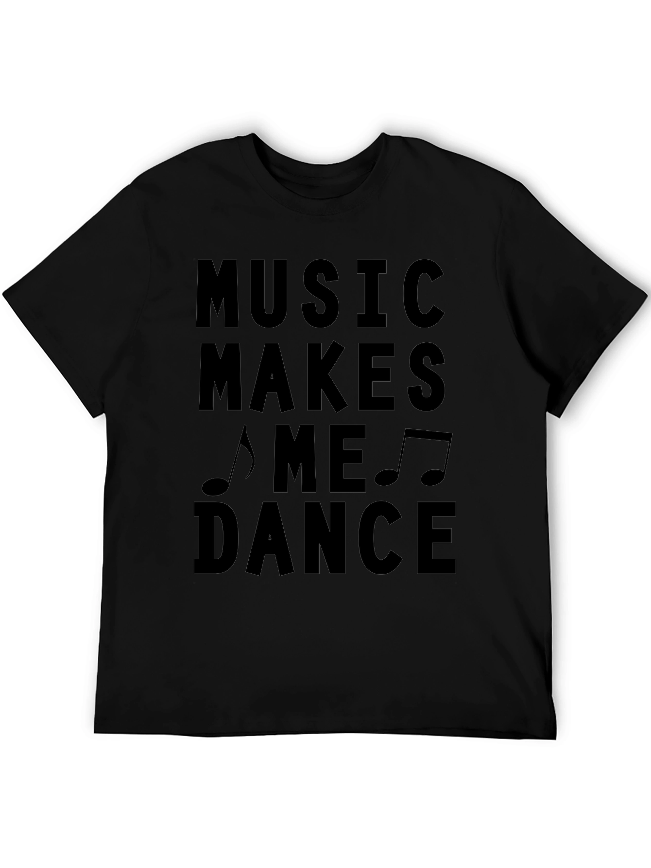 Music Makes Me Dance Graphic T-Shirt