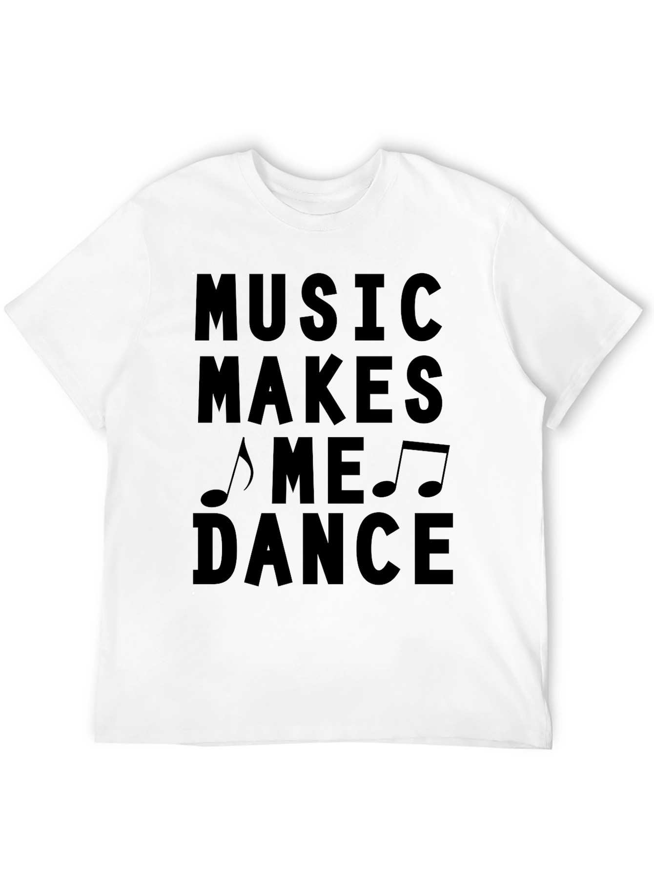 Music Makes Me Dance Graphic T-Shirt