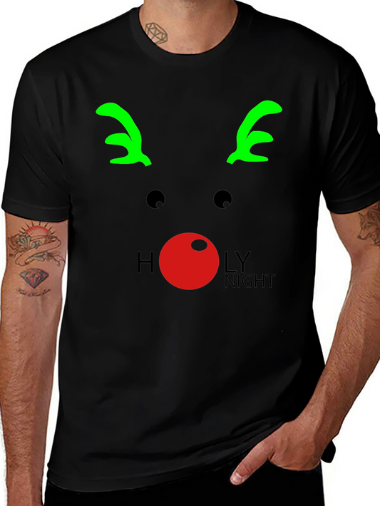 Reindeer Holy Night T-Shirt