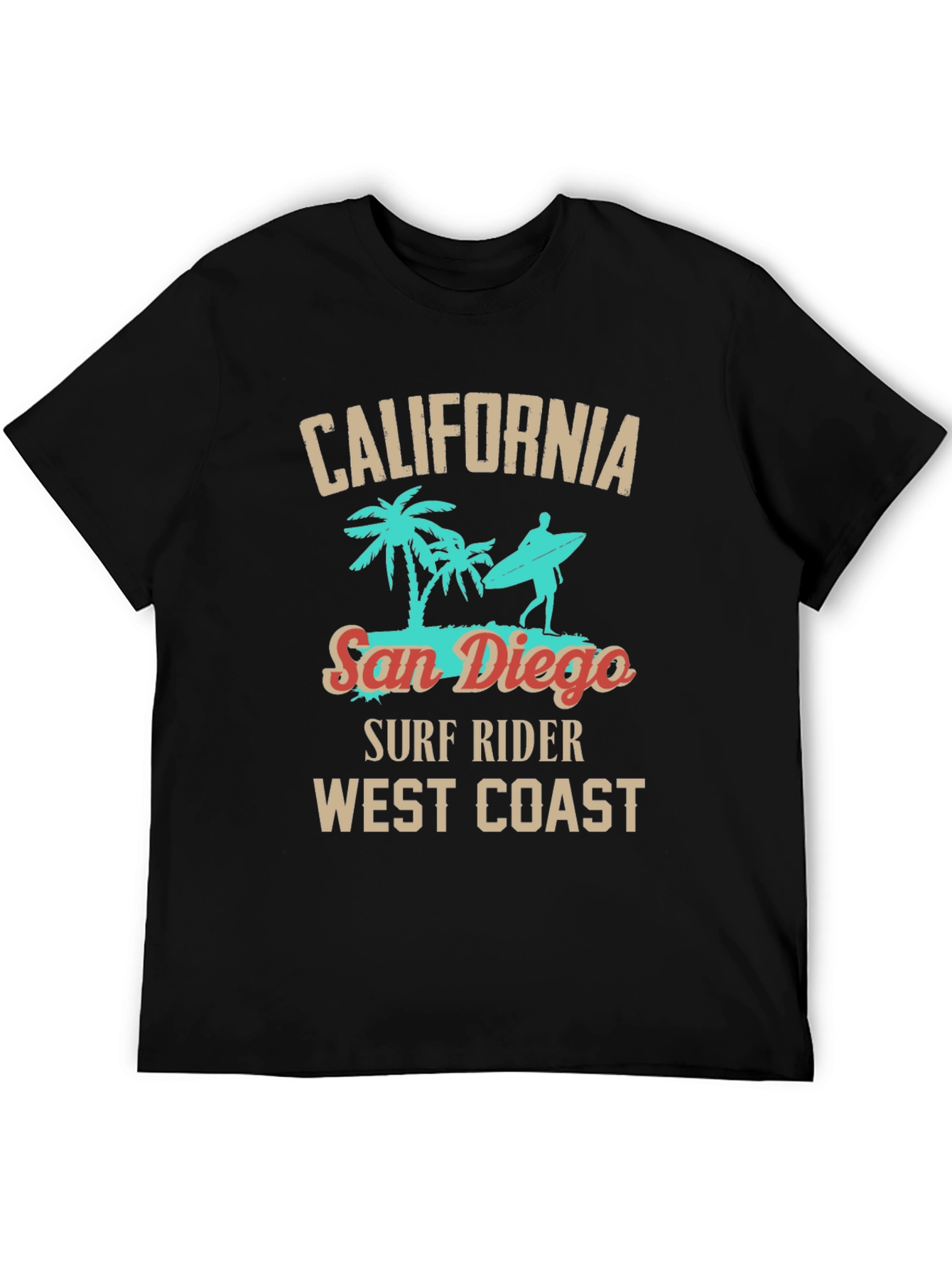 California San Diego Surf Rider T-Shirt